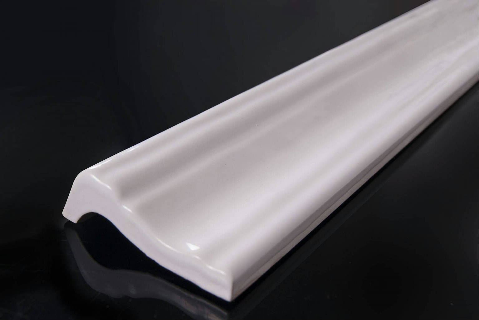 2X12 White Chair Rail | Clon Digital Tile Catalog