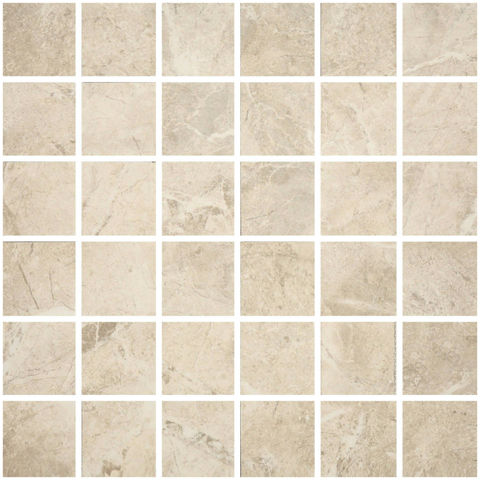 2X2 Ivory Mosic | Clon Digital Tile Catalog