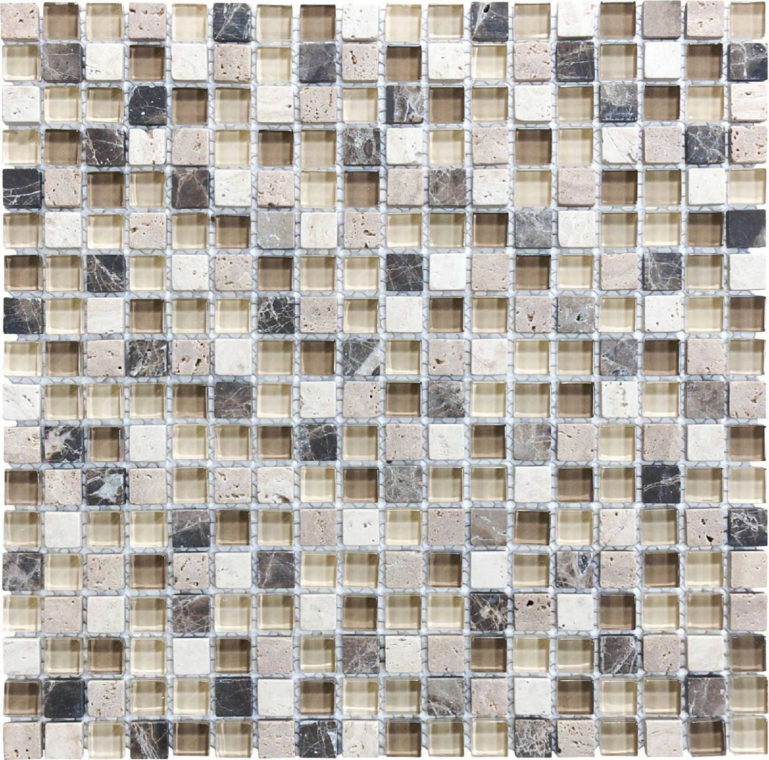 5/8X5/8 Cappuccino Mosaic | Clon Digital Tile Catalog