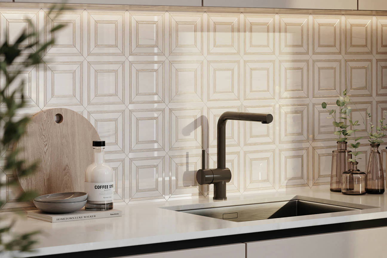 Ardor Devotion Piazza Polished Mosaic 3 | Clon Digital Tile Catalog