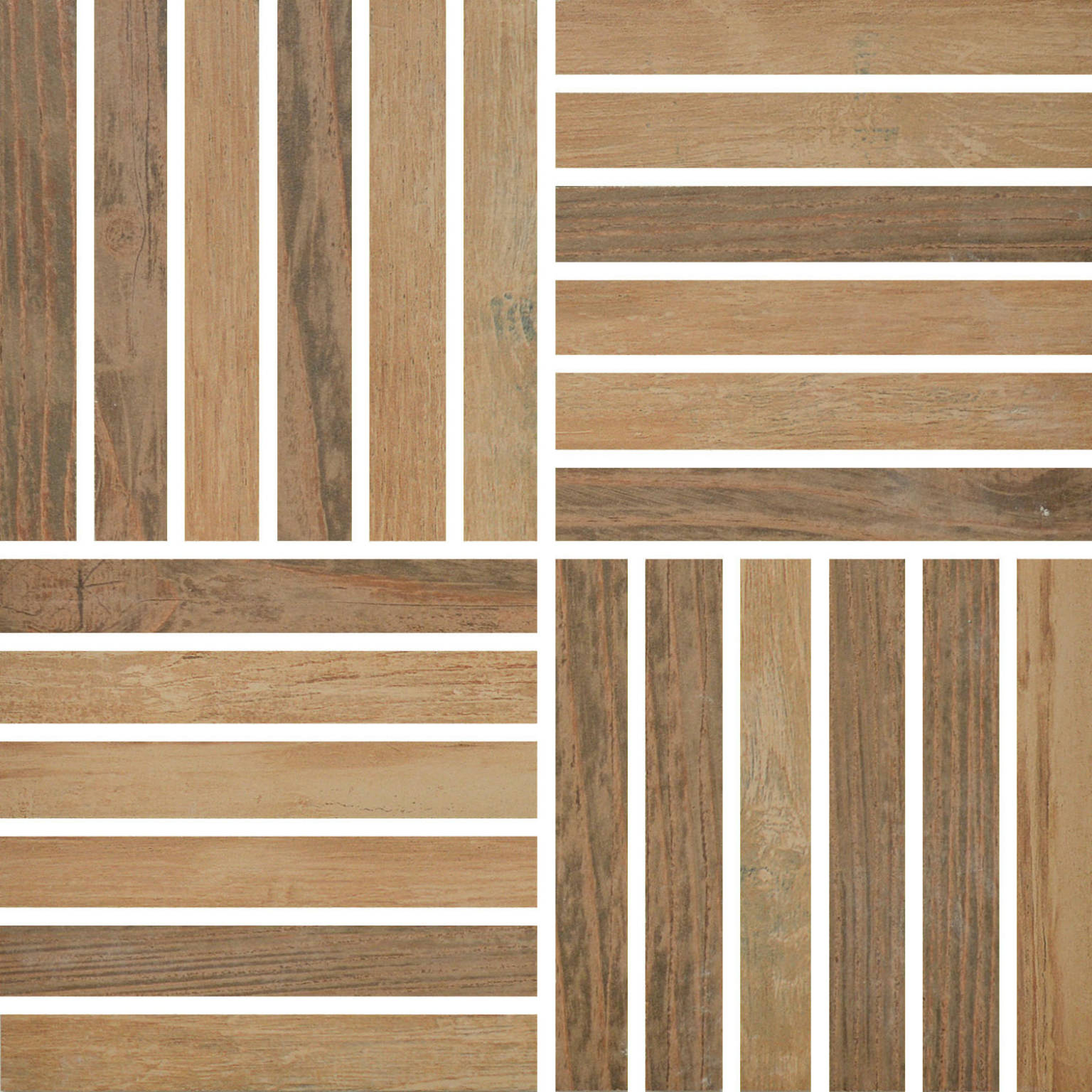 Aurora Multi 12X12 Strip Mosaic | Arley Wholesale