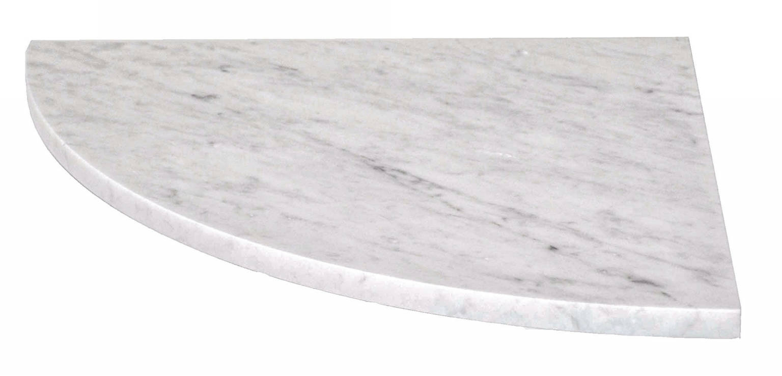 Bianco Carrara 18 Inch Seat | Clon Digital Tile Catalog