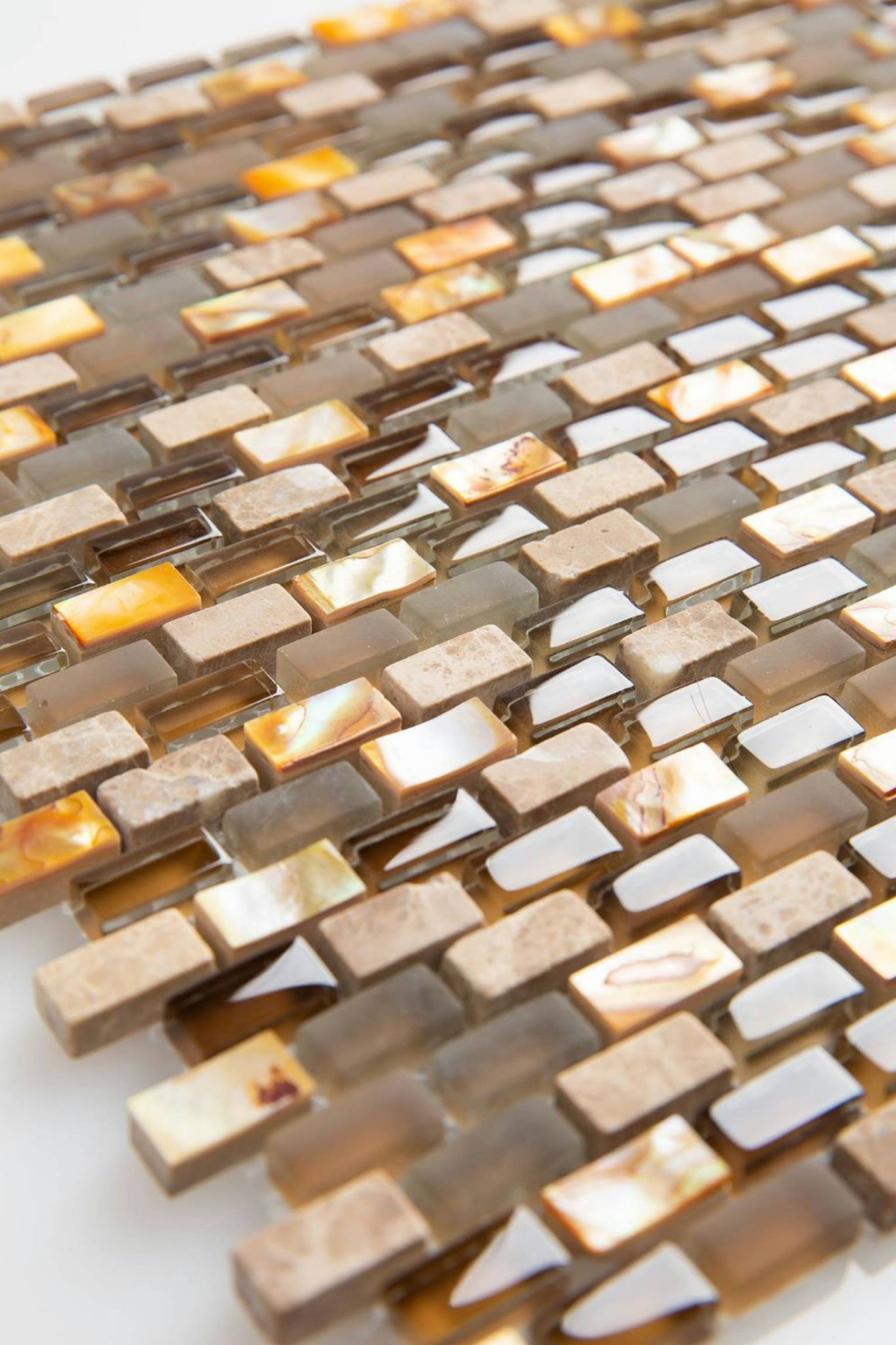 Brown Yahly Mosaic | Clon Digital Tile Catalog