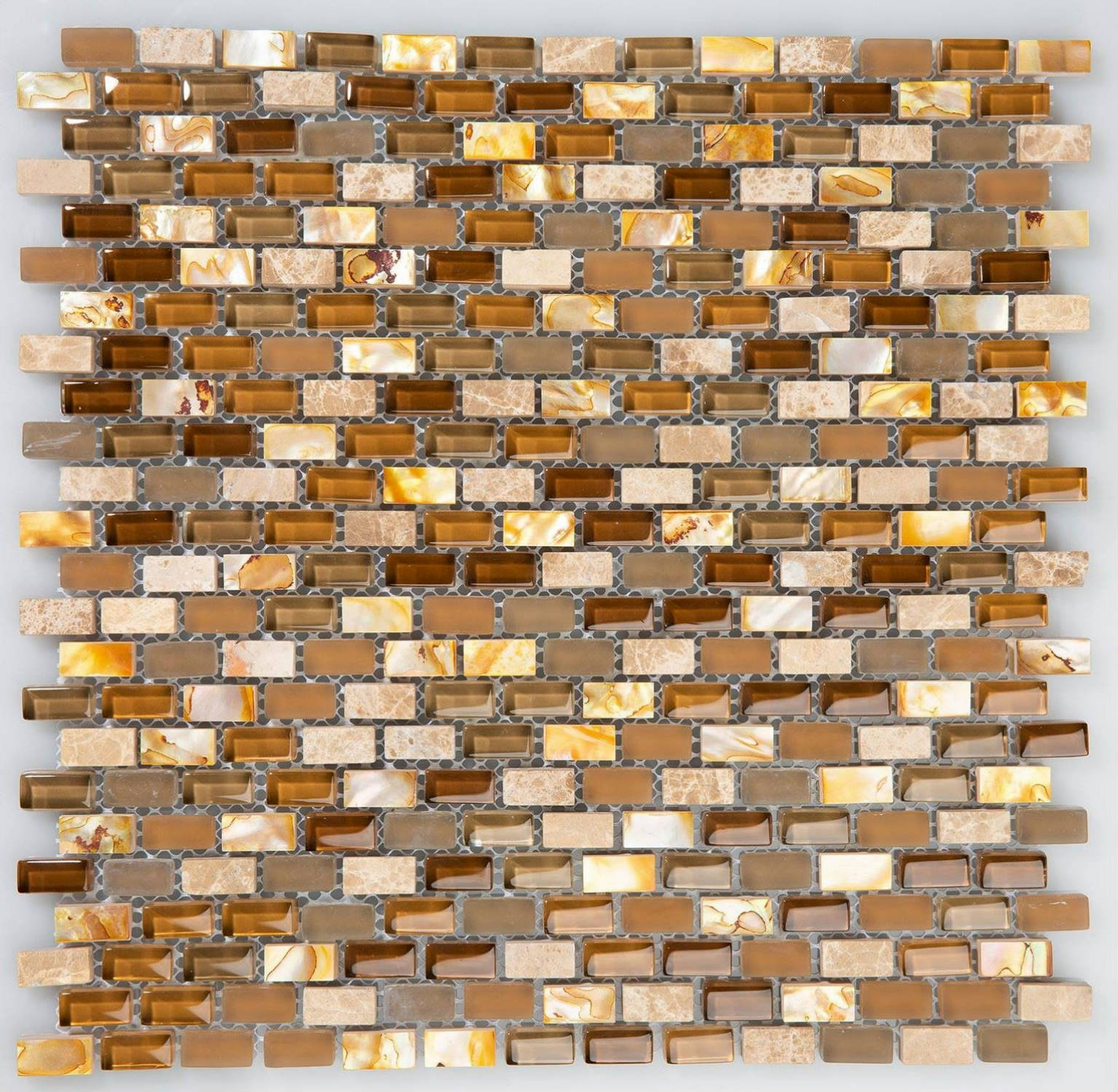 Brown Yahly Mosaic | Clon Digital Tile Catalog