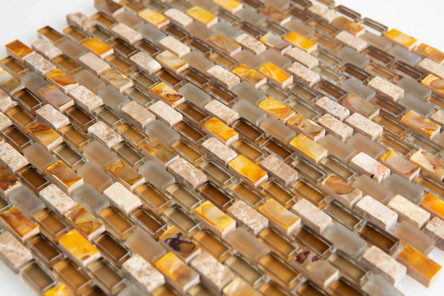 Brown Yahly Mosaic | Clon Digital Tile Catalog