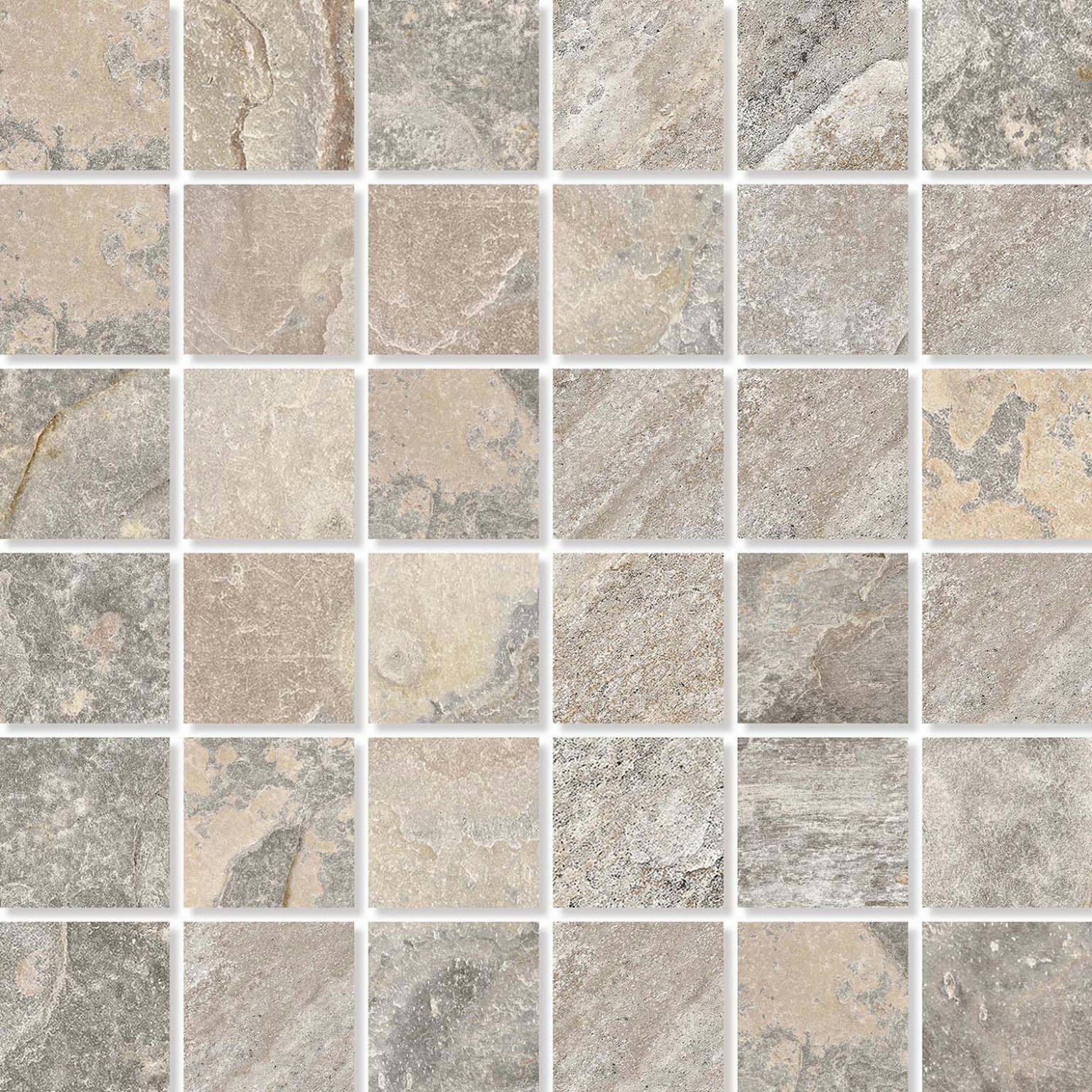 Chitwan Gris 2X2 Mosaic | Arley Wholesale
