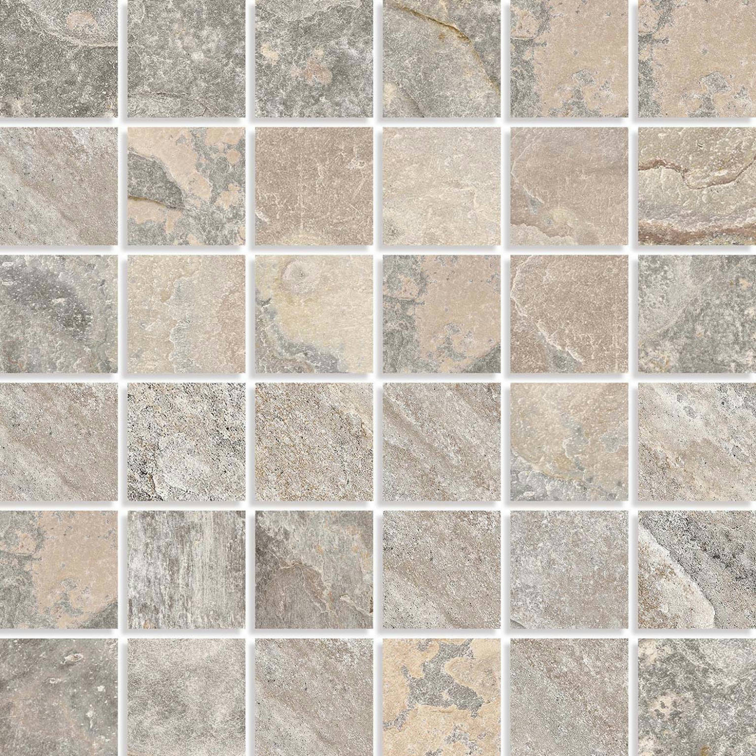 Chitwan Gris 2X2 Mosaic | Arley Wholesale