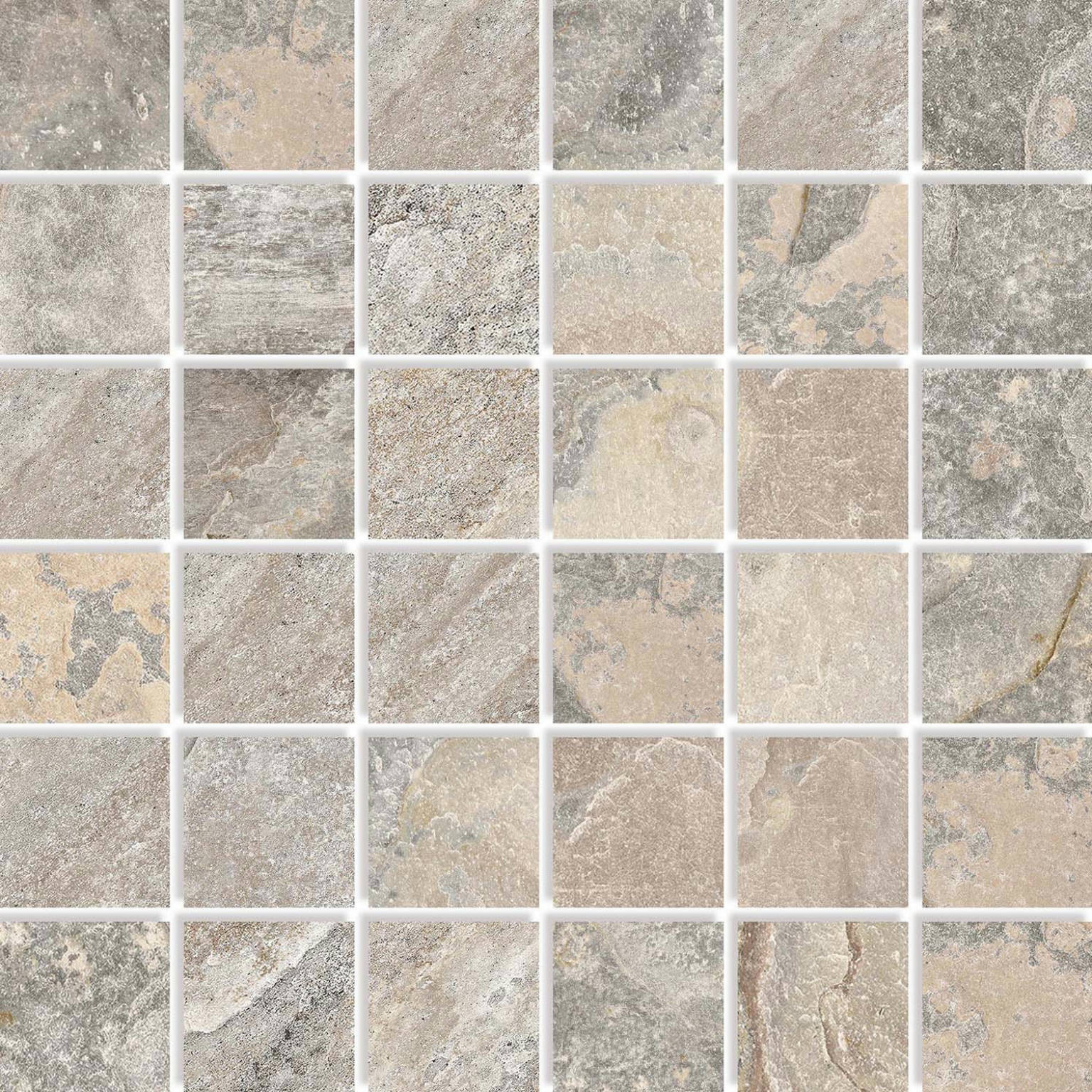 Chitwan Gris 2X2 Mosaic | Arley Wholesale