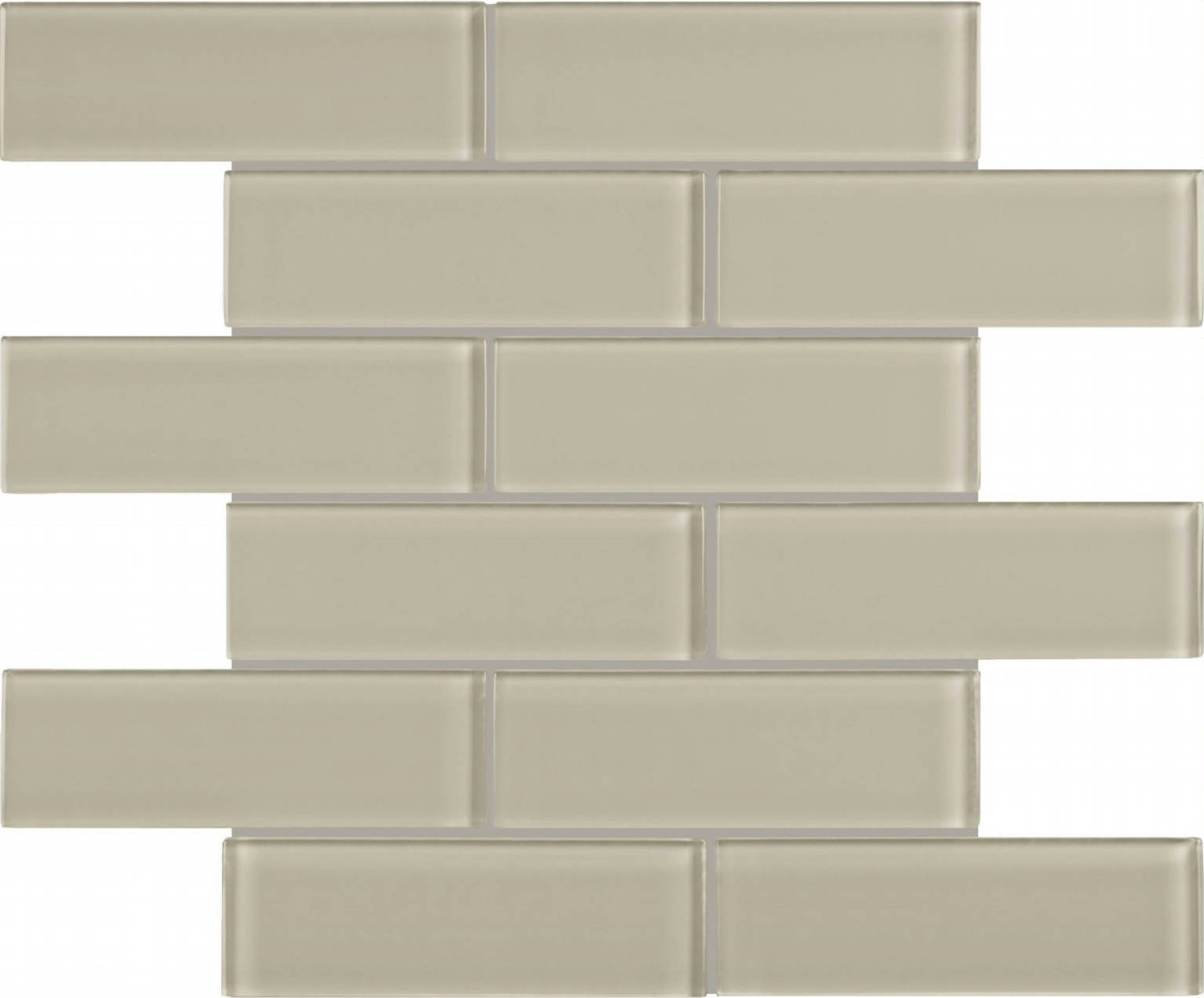 Earth 2X6 Brick Mosaic | Clon Digital Tile Catalog