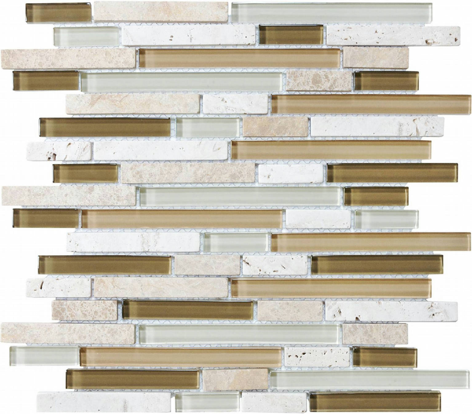 Linear Bamboo Mosaic | Clon Digital Tile Catalog