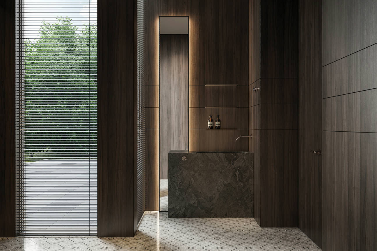 Luxury Roma Argento Picco Mosaic | Clon Digital Tile Catalog