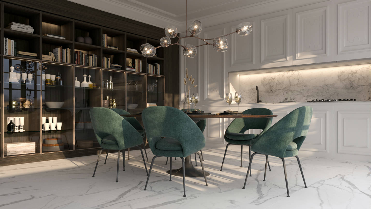 Luxury Statuario Venezia 24x48 2 | Clon Digital Tile Catalog