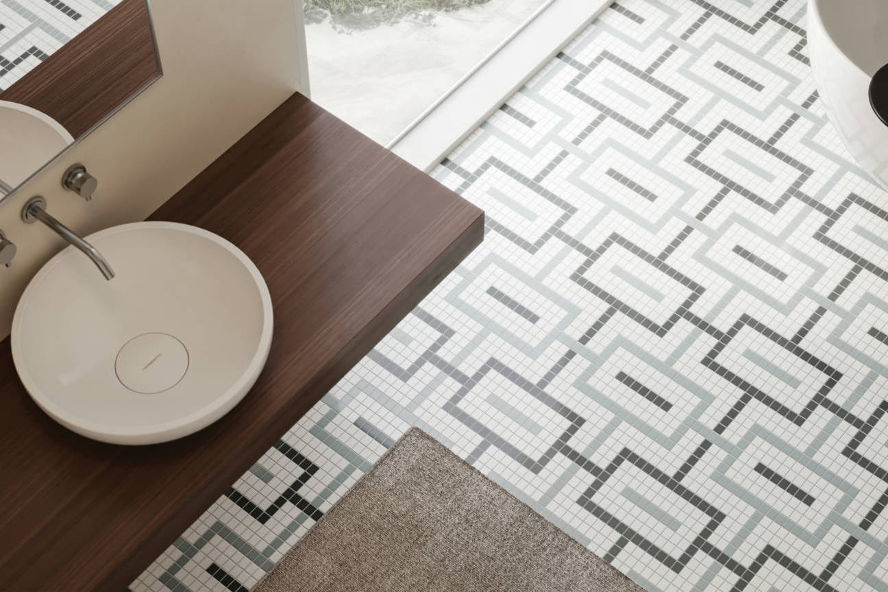 Traditions Dawn Chain Mosaic 3 | Clon Digital Tile Catalog