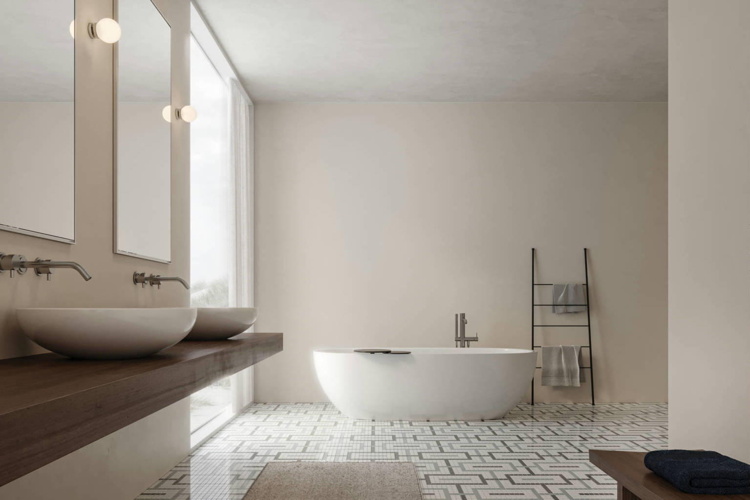 Traditions Dawn Chain Mosaic | Clon Digital Tile Catalog