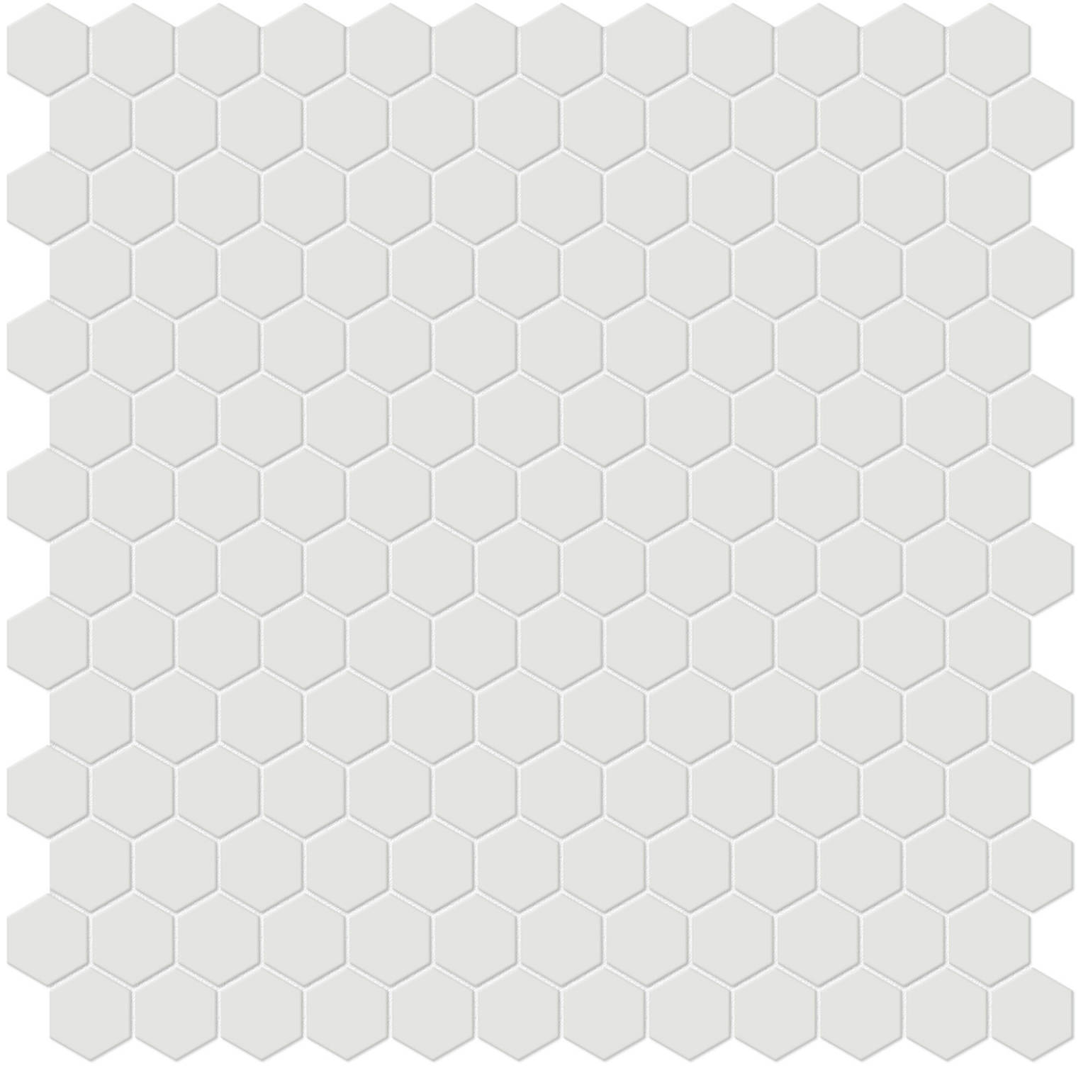 1" Vintage Grey Matte Hex Mosaic | Clon Digital Tile Catalog