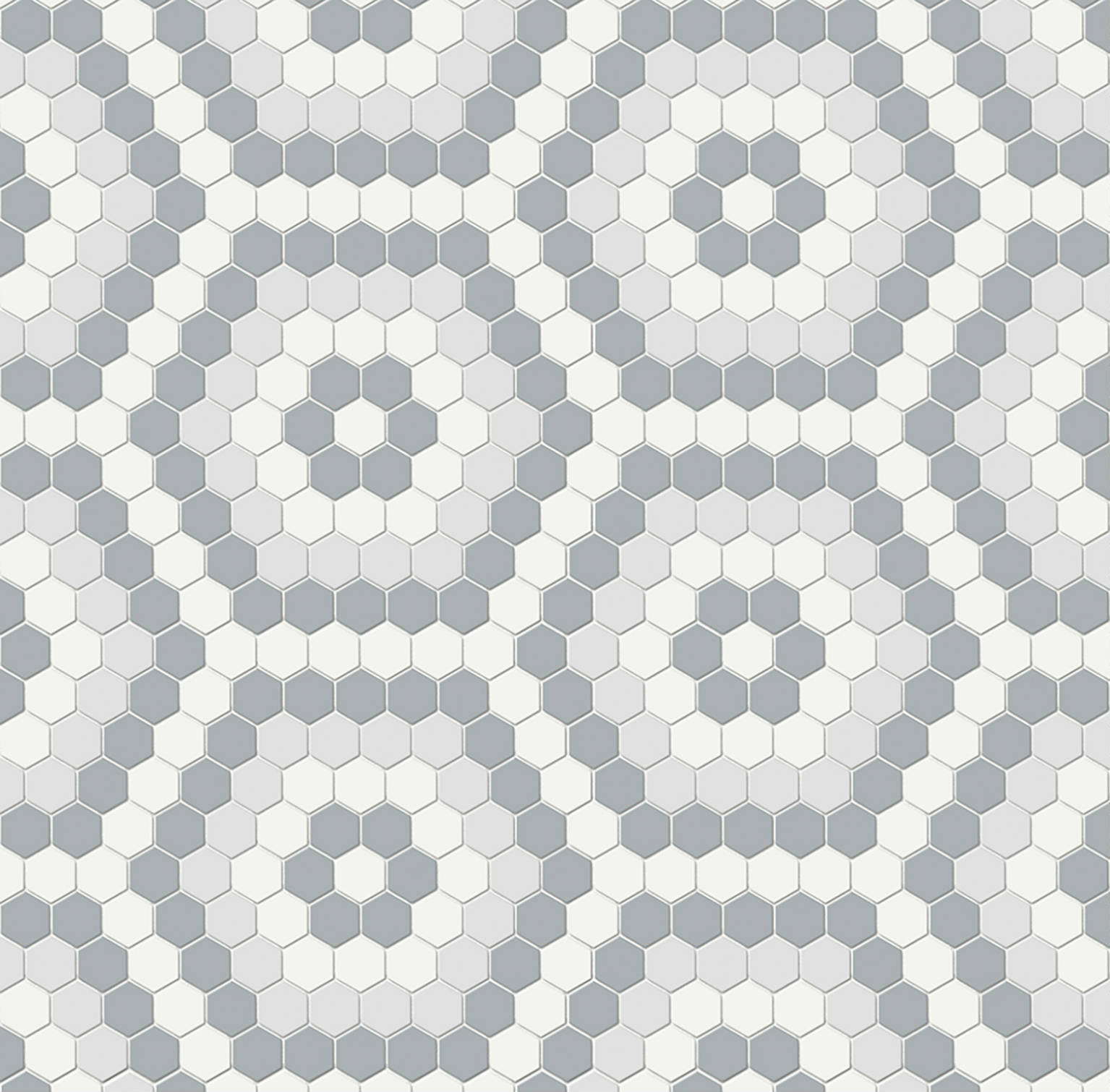 Afternoon Blend Matte Hexagon Pattern Mosaic | Clon Digital Tile Catalog