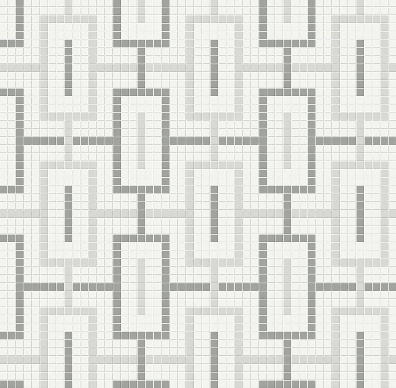 Evening Blend Matte Chain Pattern Mosaic | Clon Digital Tile Catalog