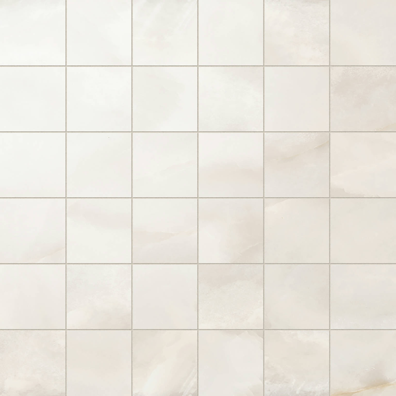 Intrigue Ivory Matte 2x2 Mosaic | Clon Digital Tile Catalog