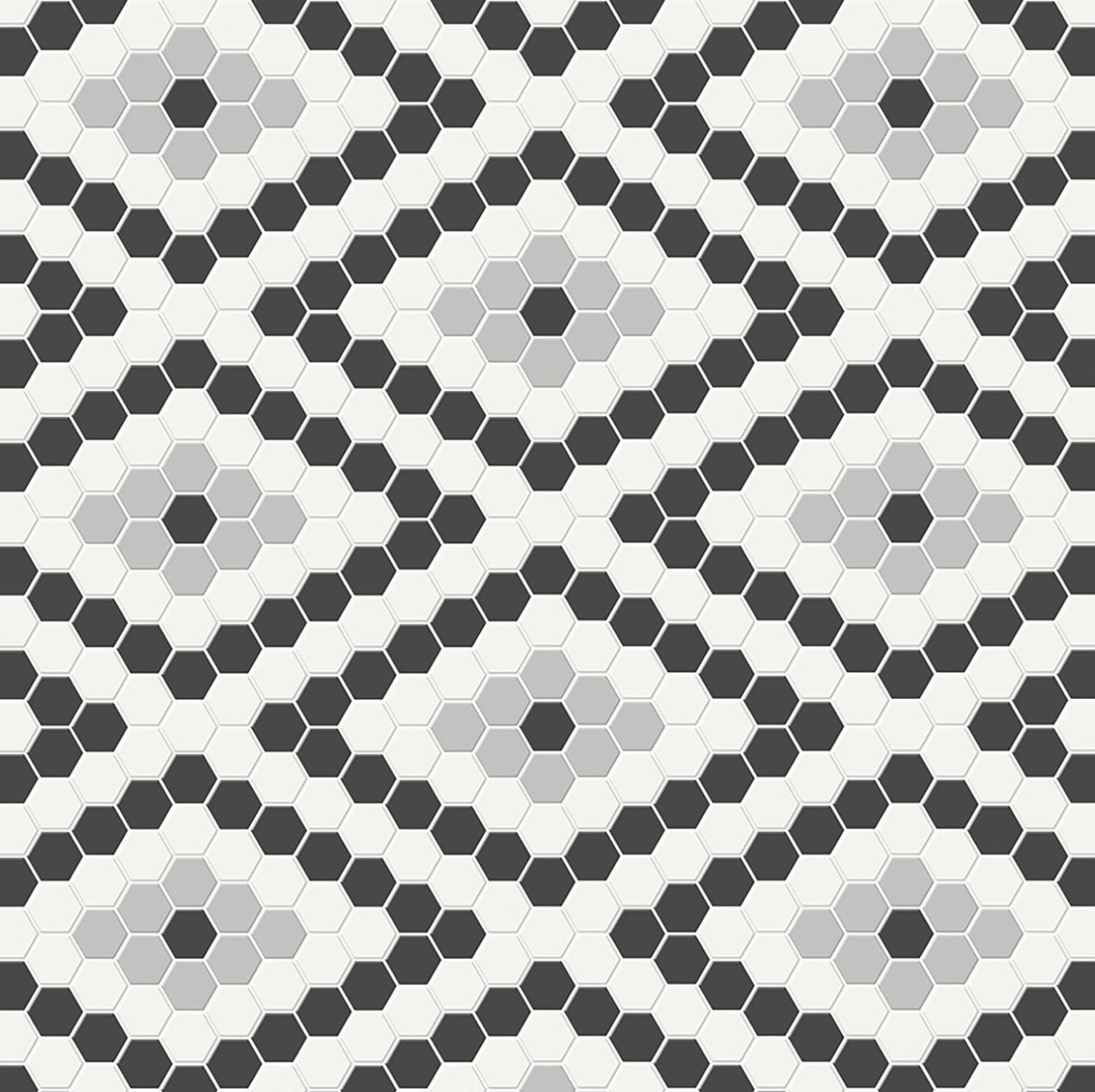 Midnight Blend Matte Diamond Pattern Mosaic | Clon Digital Tile Catalog