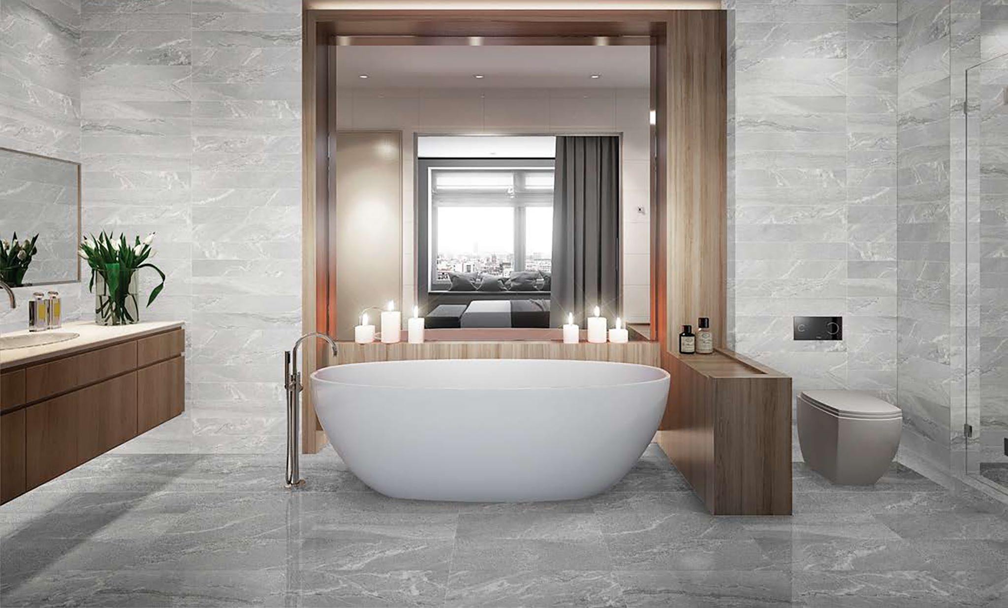 12X24 Carbon | Clon Digital Tile Catalog