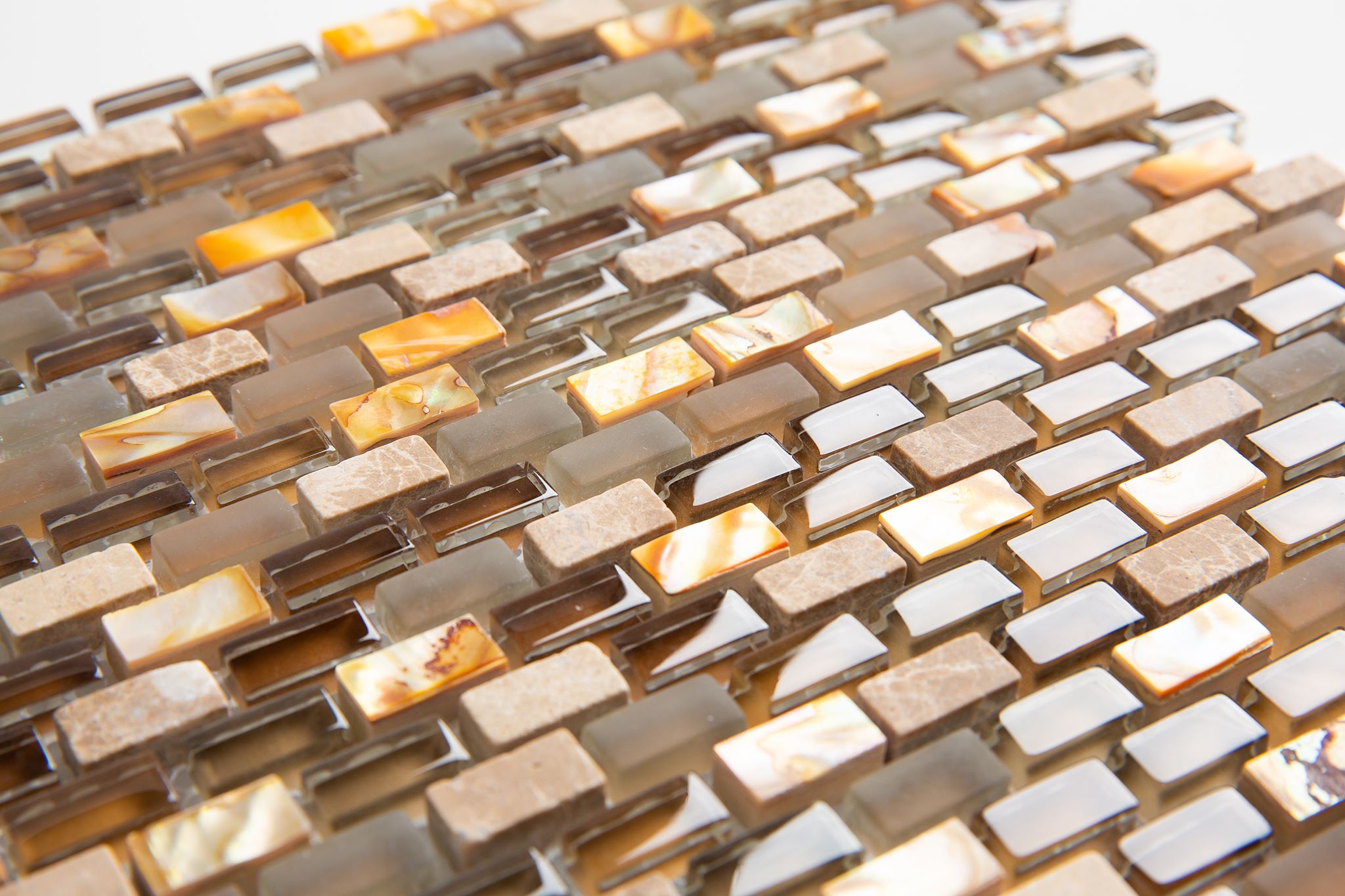 Brown Yahly Mosaic | Clon Digital Tile Catalog