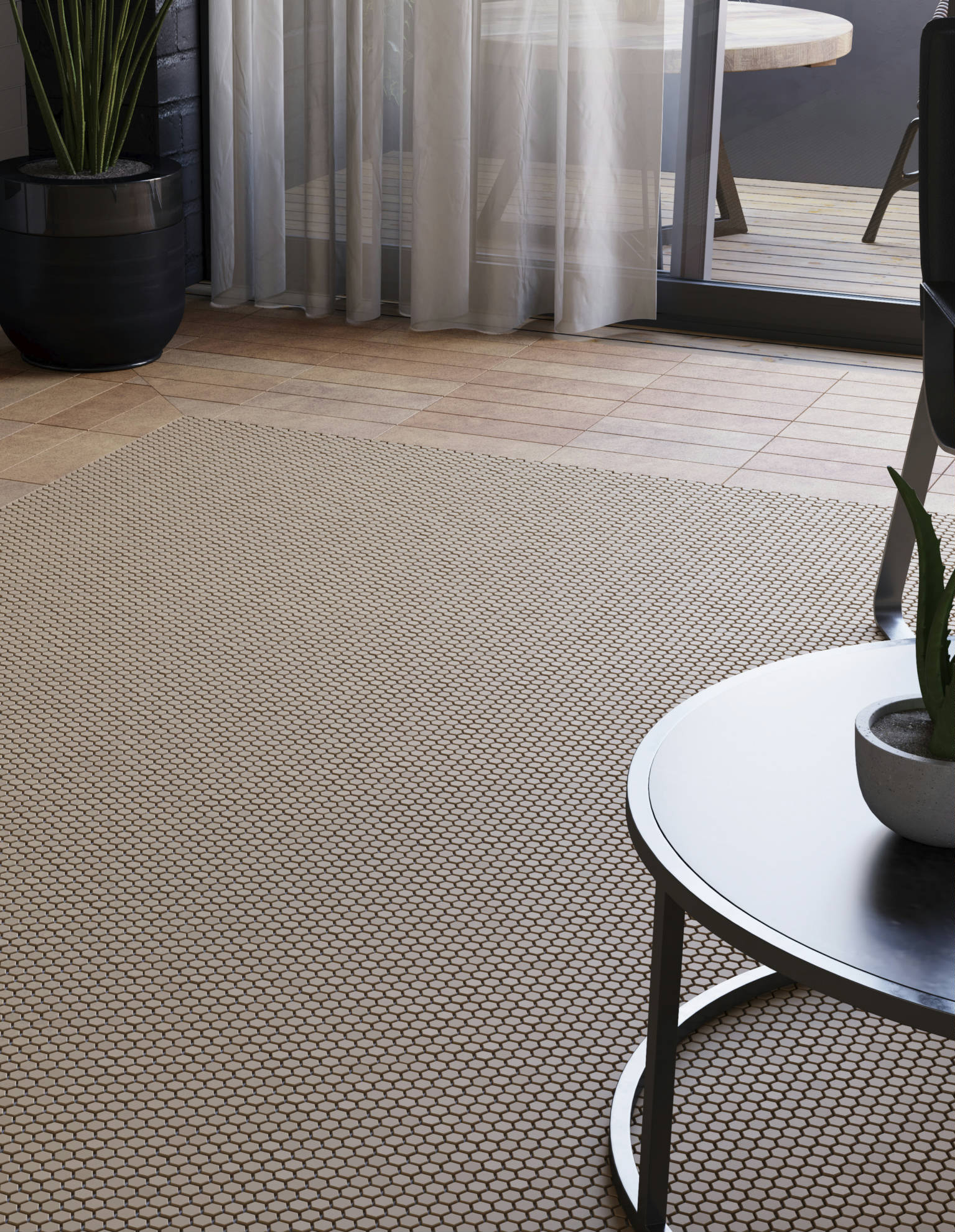 Complex Mosaic Biscotti | Clon Digital Tile Catalog