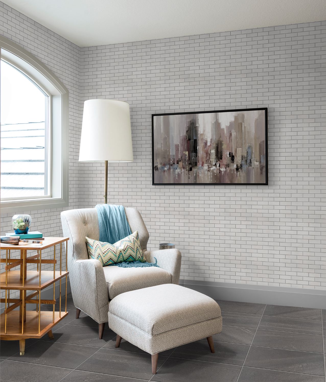 Greenwich Chalk 2X6 Mosaic | Clon Digital Tile Catalog