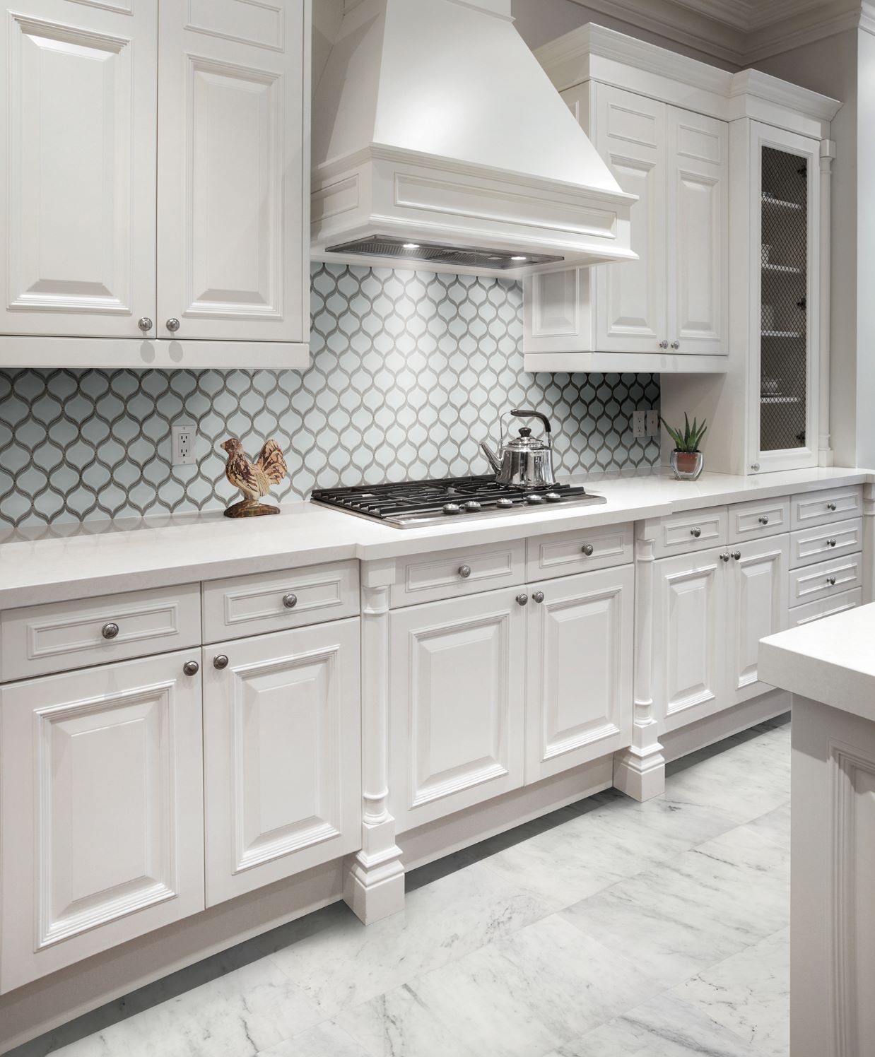 Ice Arabesque Mosaic | Clon Digital Tile Catalog