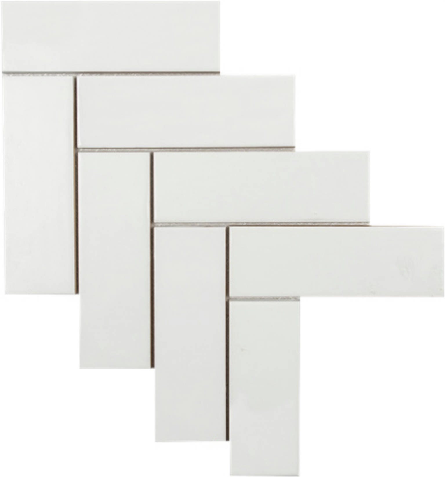 Step Up Mosaic Matte-Gloss Pearl | Clon Digital Tile Catalog