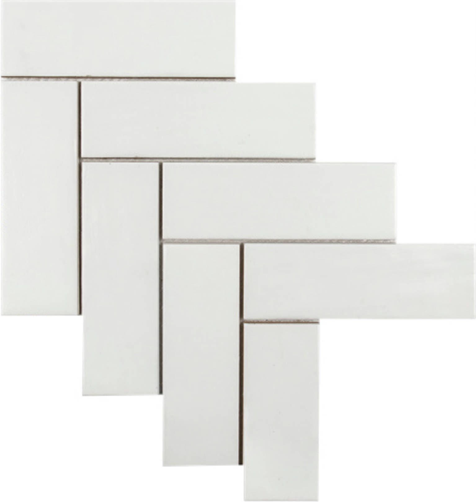Step Up Mosaic Matte Pearl | Clon Digital Tile Catalog