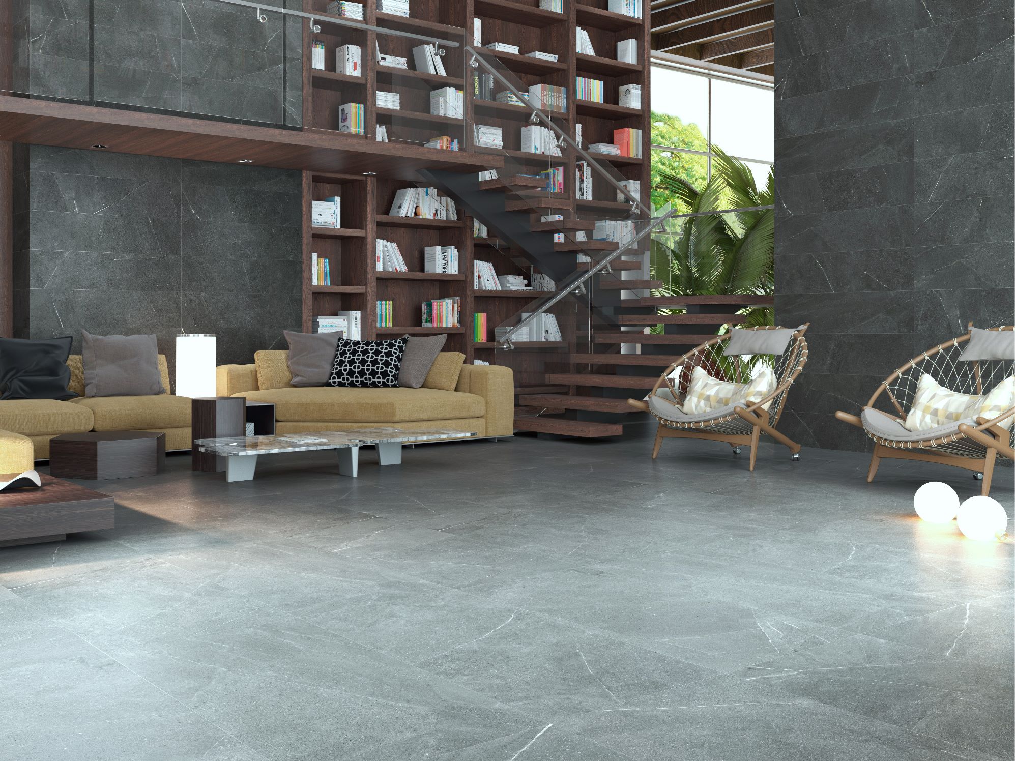 Stratum Charcoal 12X24 | Clon Digital Tile Catalog