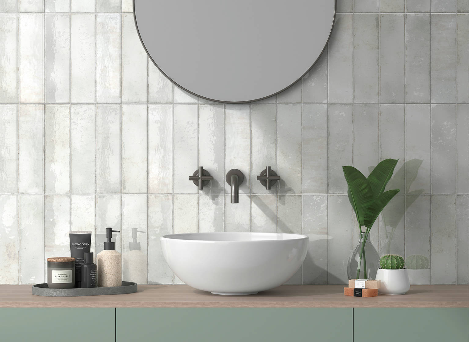 Surfside White 2.75x9.5 | Clon Digital Tile Catalog