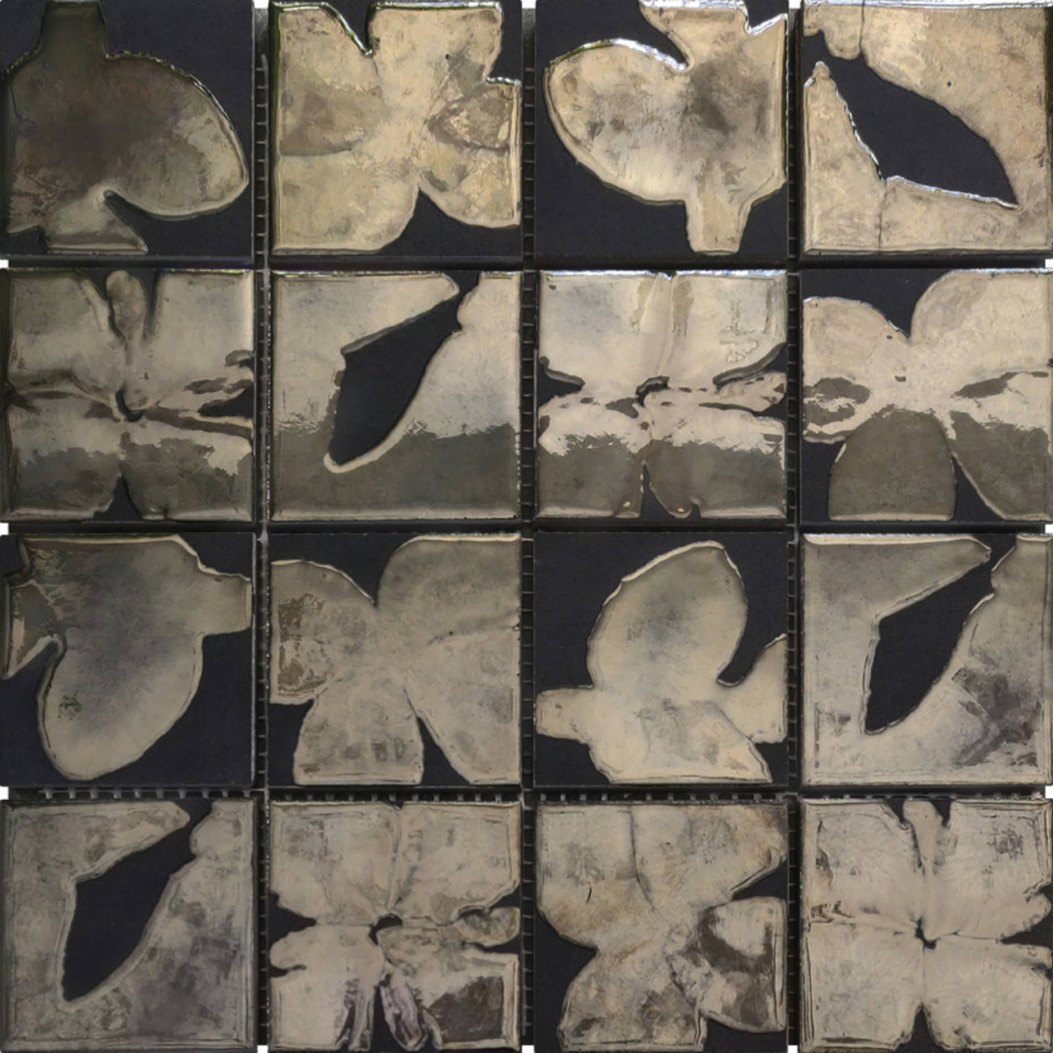 3"X3" Flowers Glazed Ceramic | Clon Digital Tile Catalog