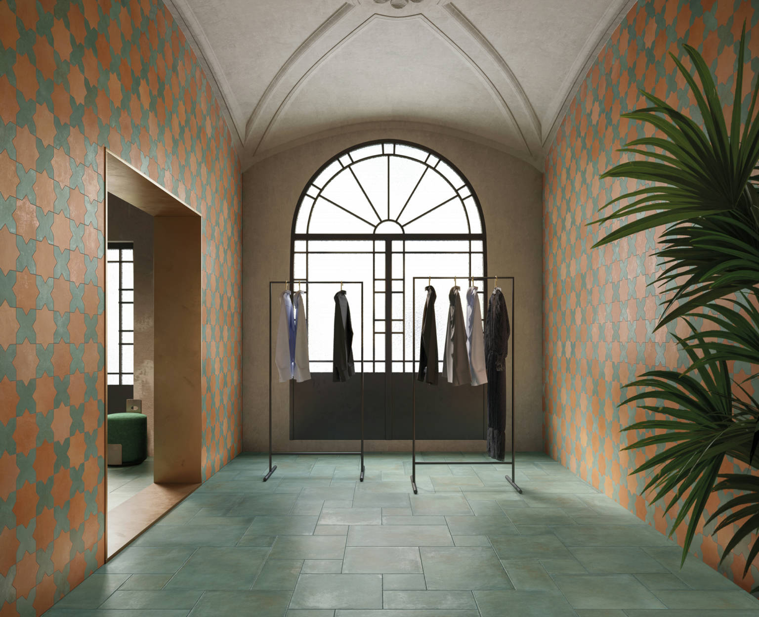 Charleston Kiawah Green Modular | Clon Digital Tile Catalog