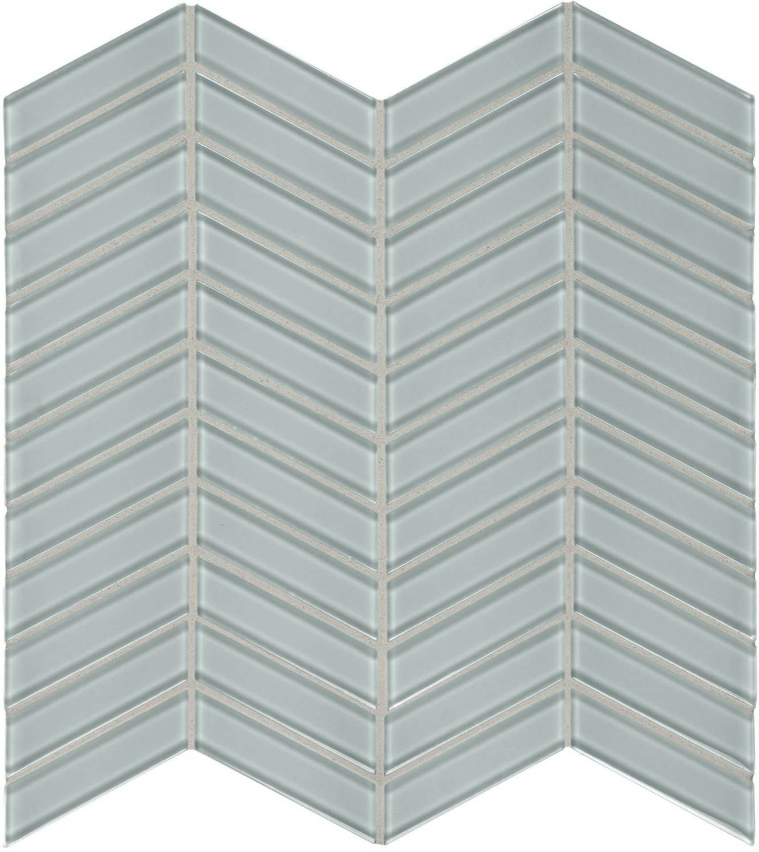 Cloud Chevron Mosaic | Clon Digital Tile Catalog