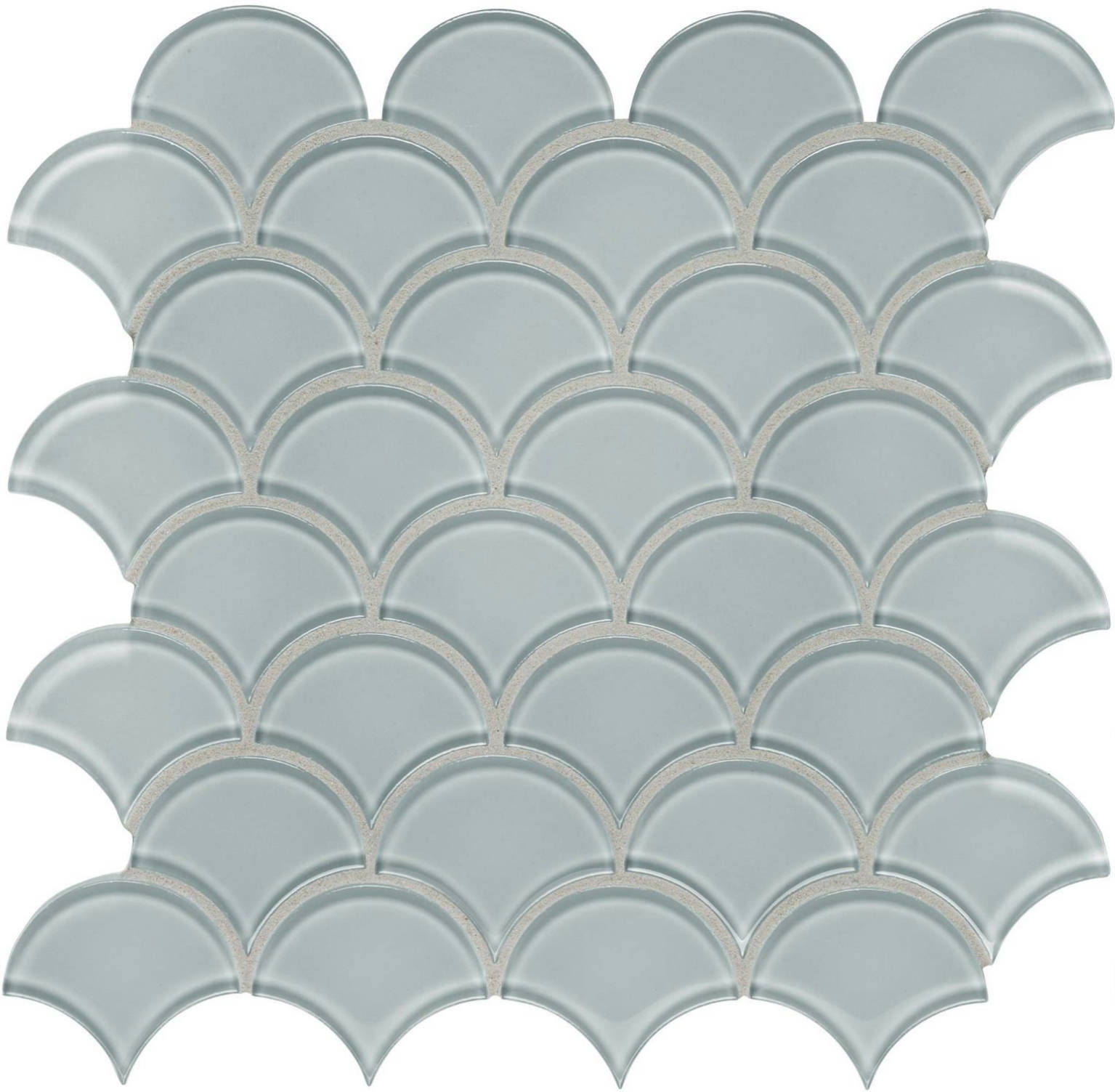 Cloud Scallop Mosaic | Clon Digital Tile Catalog