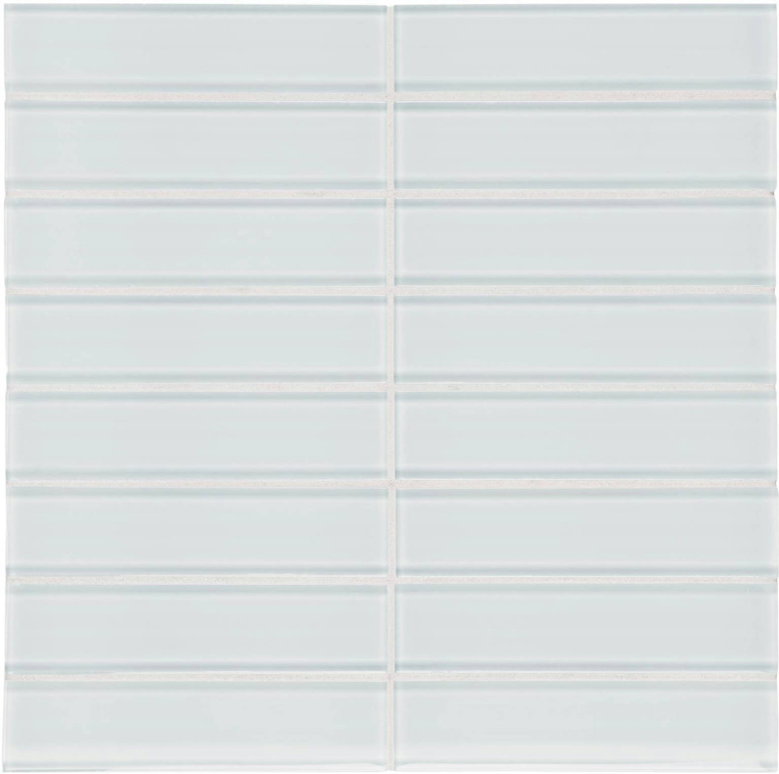 Ice 1.5X6 Stacked Mosaic | Clon Digital Tile Catalog