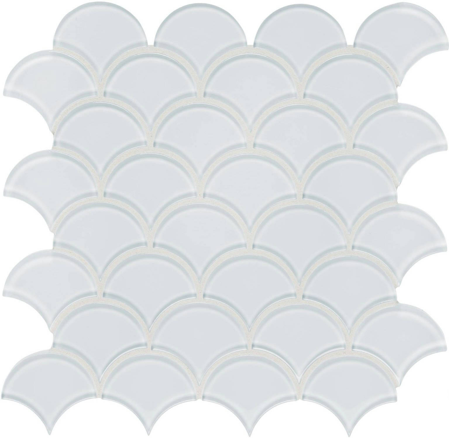 Ice Scallop Mosaic | Clon Digital Tile Catalog