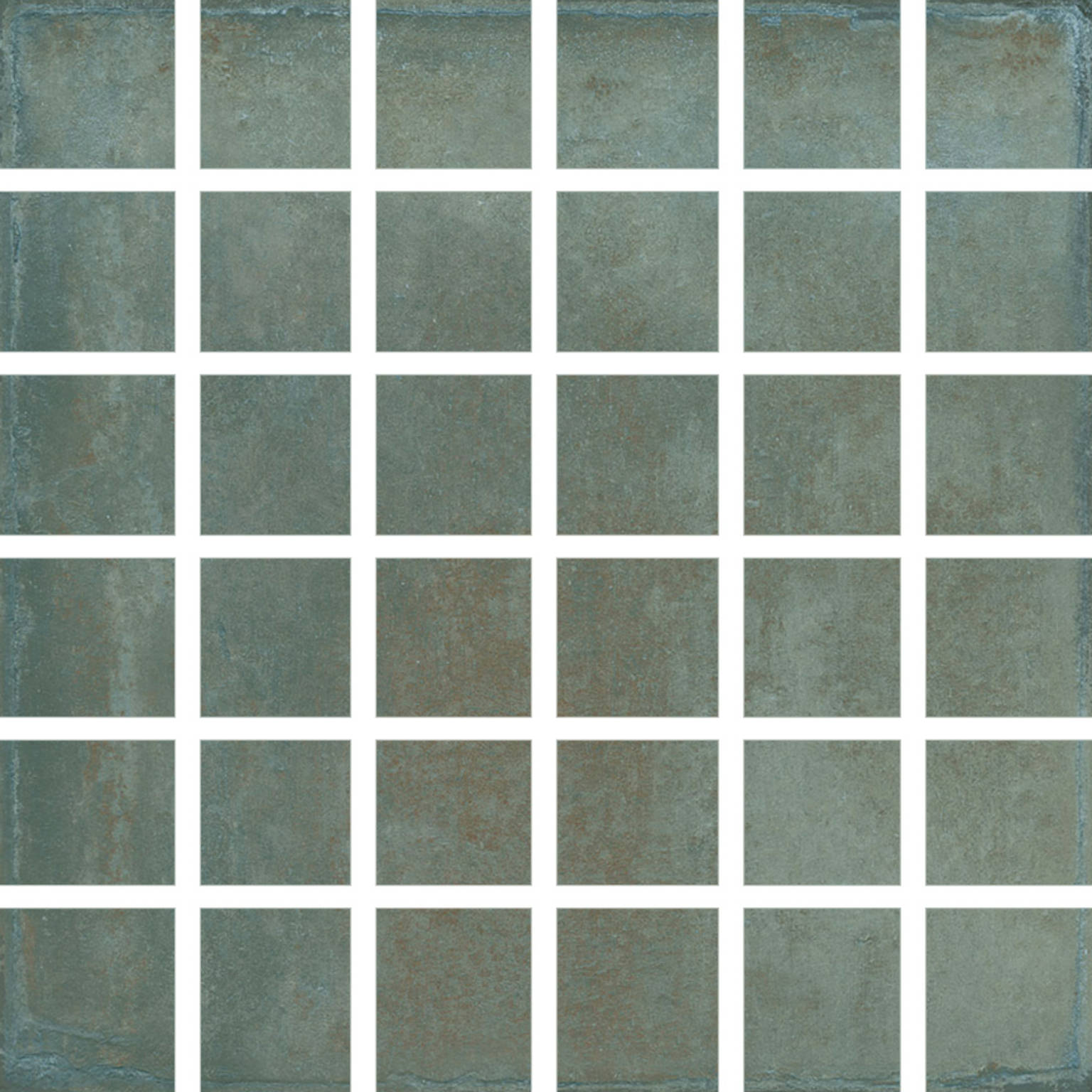 Kiawah Green 2x2 Mosaic | Clon Digital Tile Catalog