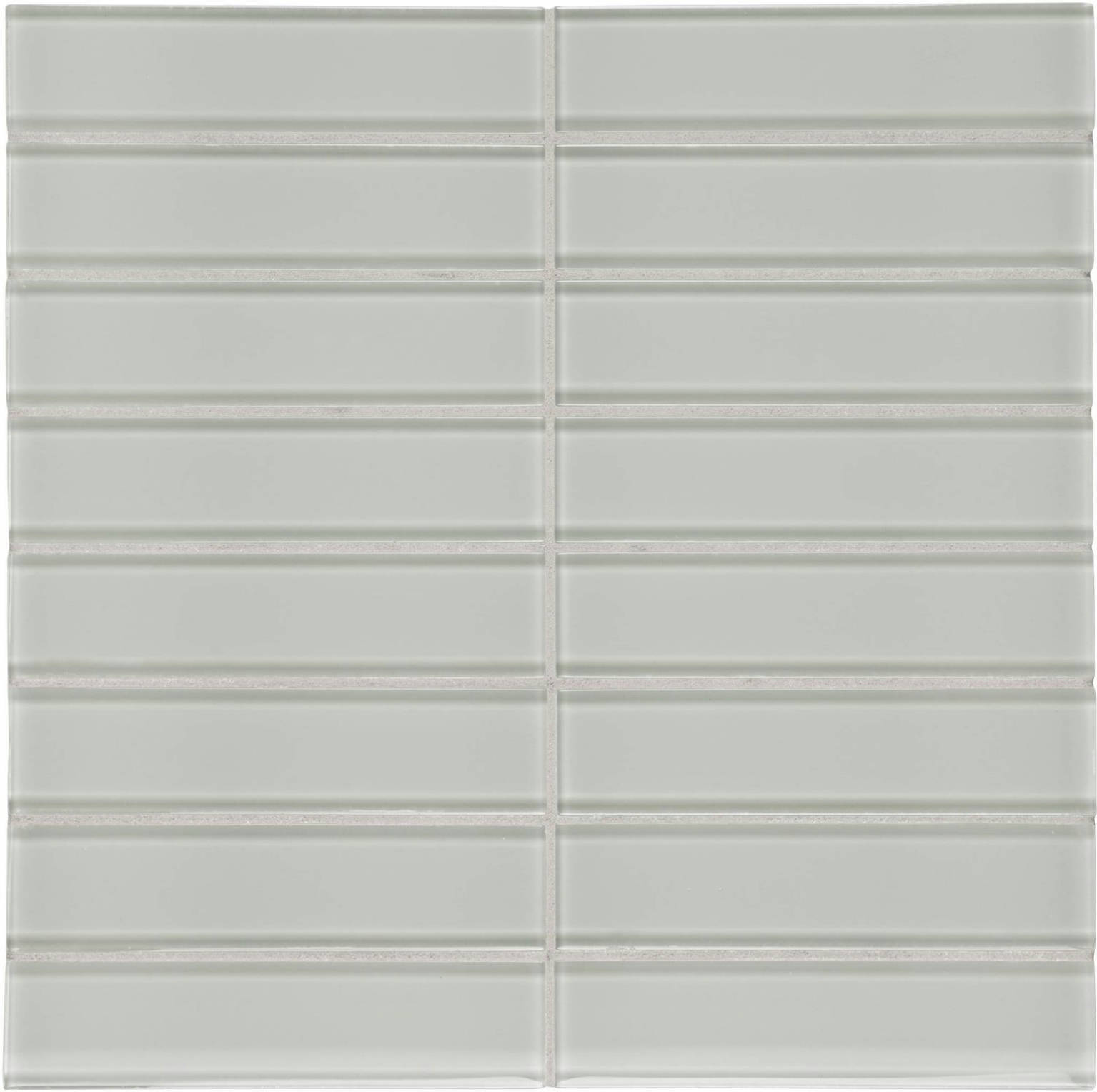 Mist 1.5X6 Stacked Mosaic | Clon Digital Tile Catalog