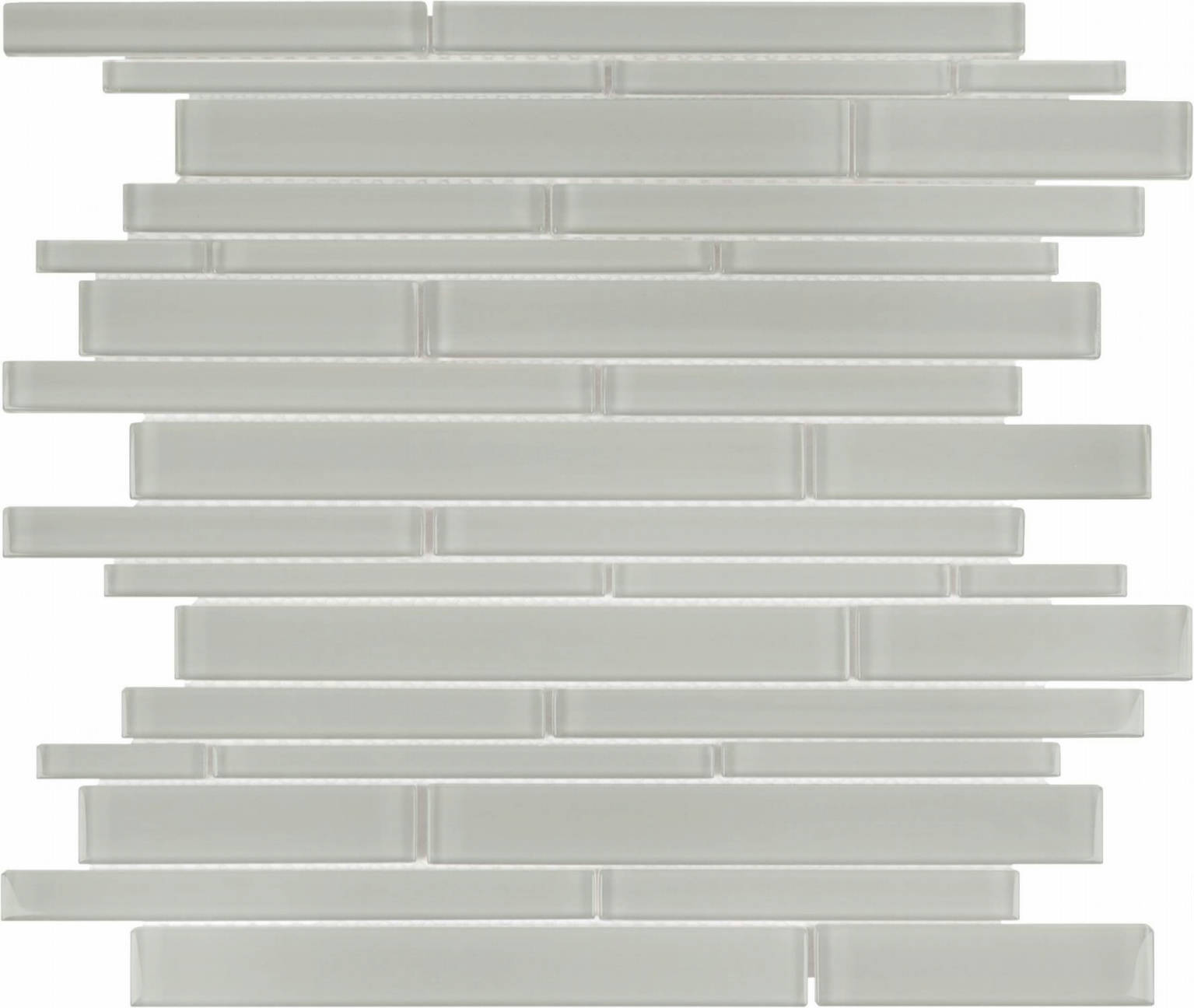 Mist Random Strip Mosaic | Clon Digital Tile Catalog