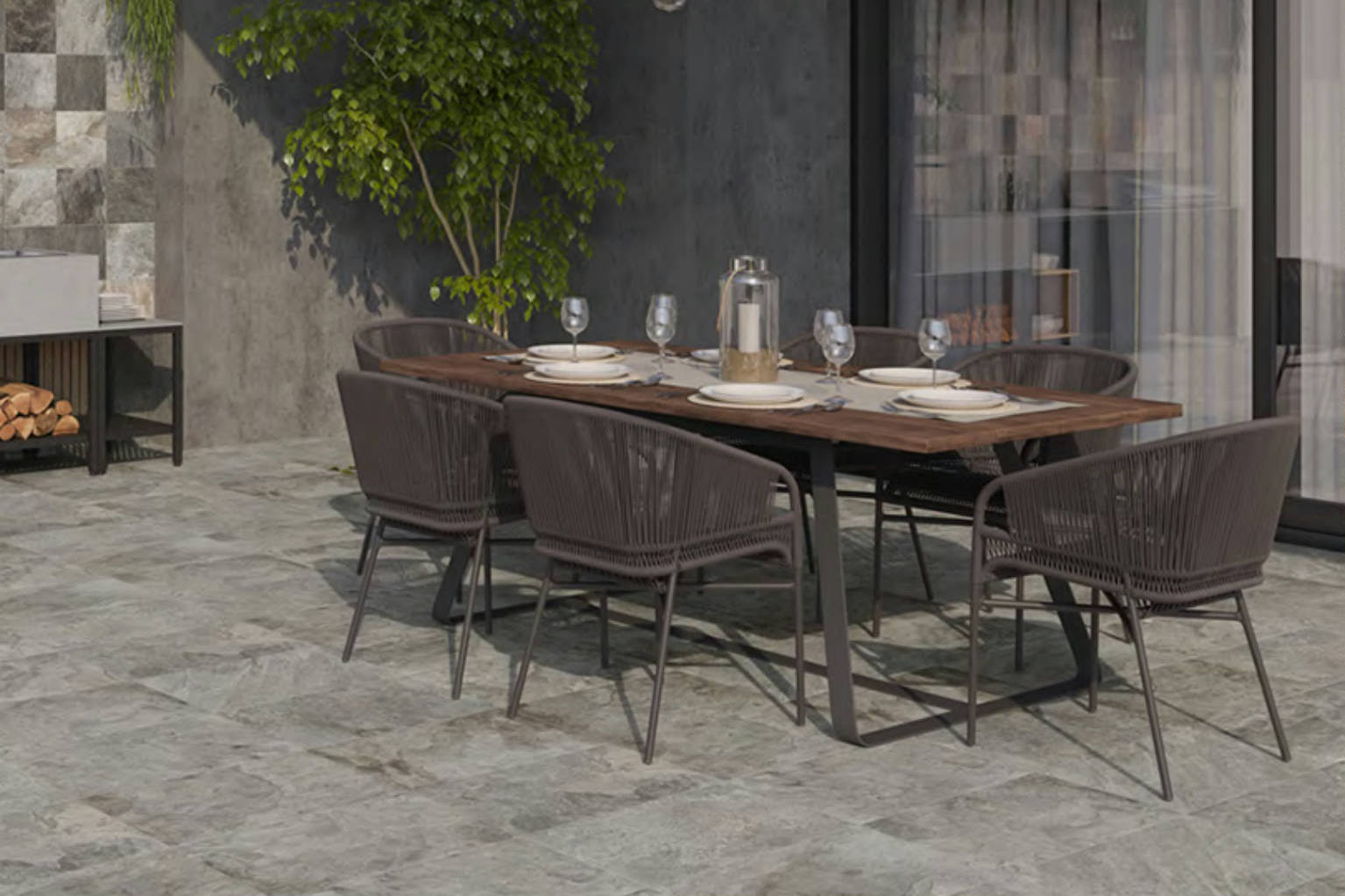 Nepal Slate Chitwan Gris12x24 | Clon Digital Tile Catalog
