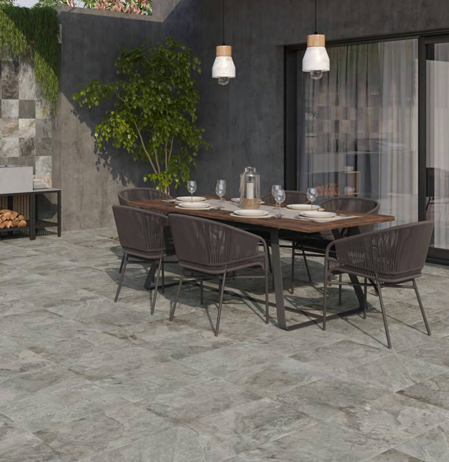Nepal Slate Chitwan Gris12x24 | Clon Digital Tile Catalog