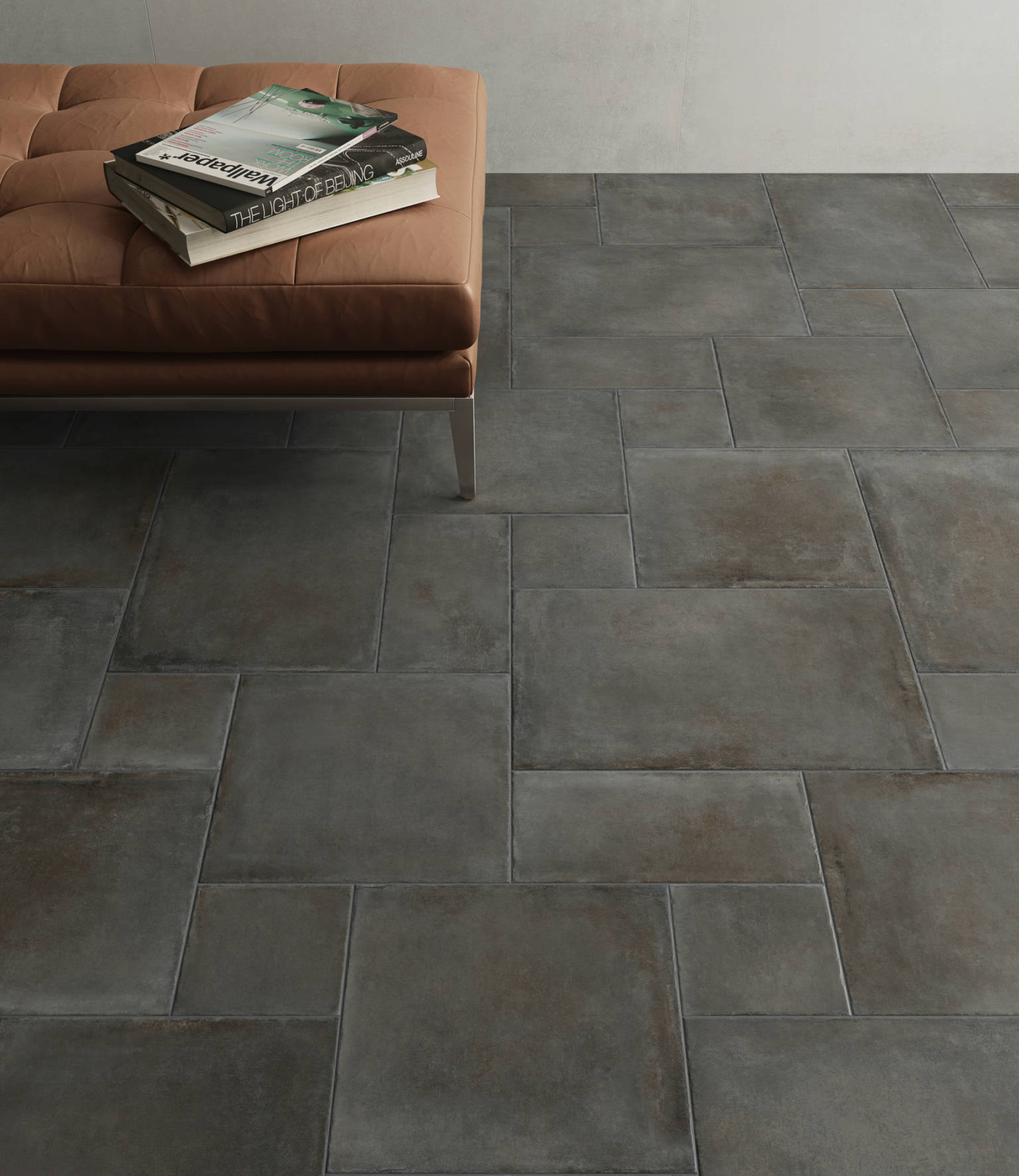 Palms Steel 8x8F | Clon Digital Tile Catalog