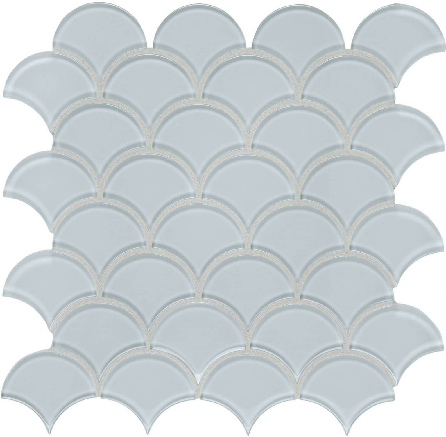 Skylight Scallop Mosaic | Clon Digital Tile Catalog