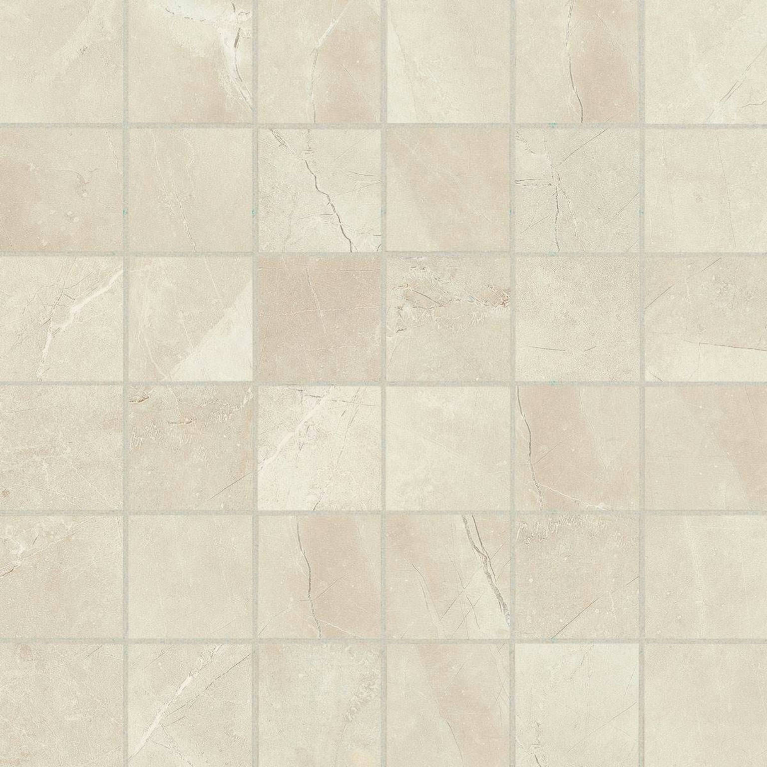 2X2 Pulpis Ivory Mosaic | Clon Digital Tile Catalog