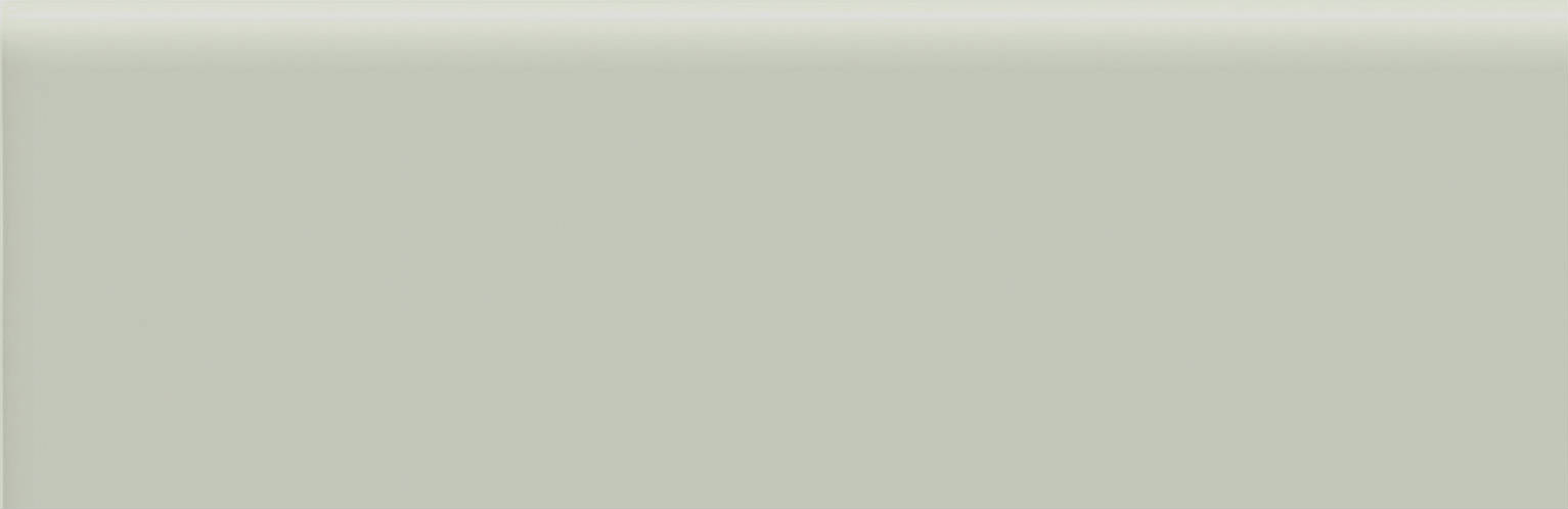 2x6 Soft Sage Glossy Bullnose | Clon Digital Tile Catalog
