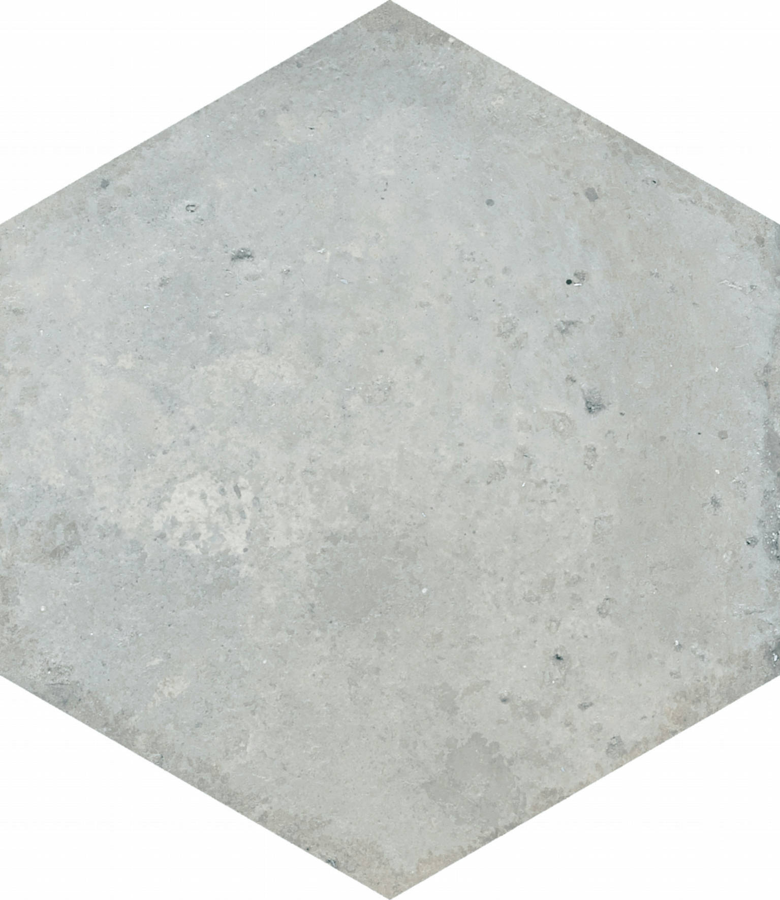 Alma 5.5X6.3” Grey Hexagon | Clon Digital Tile Catalog