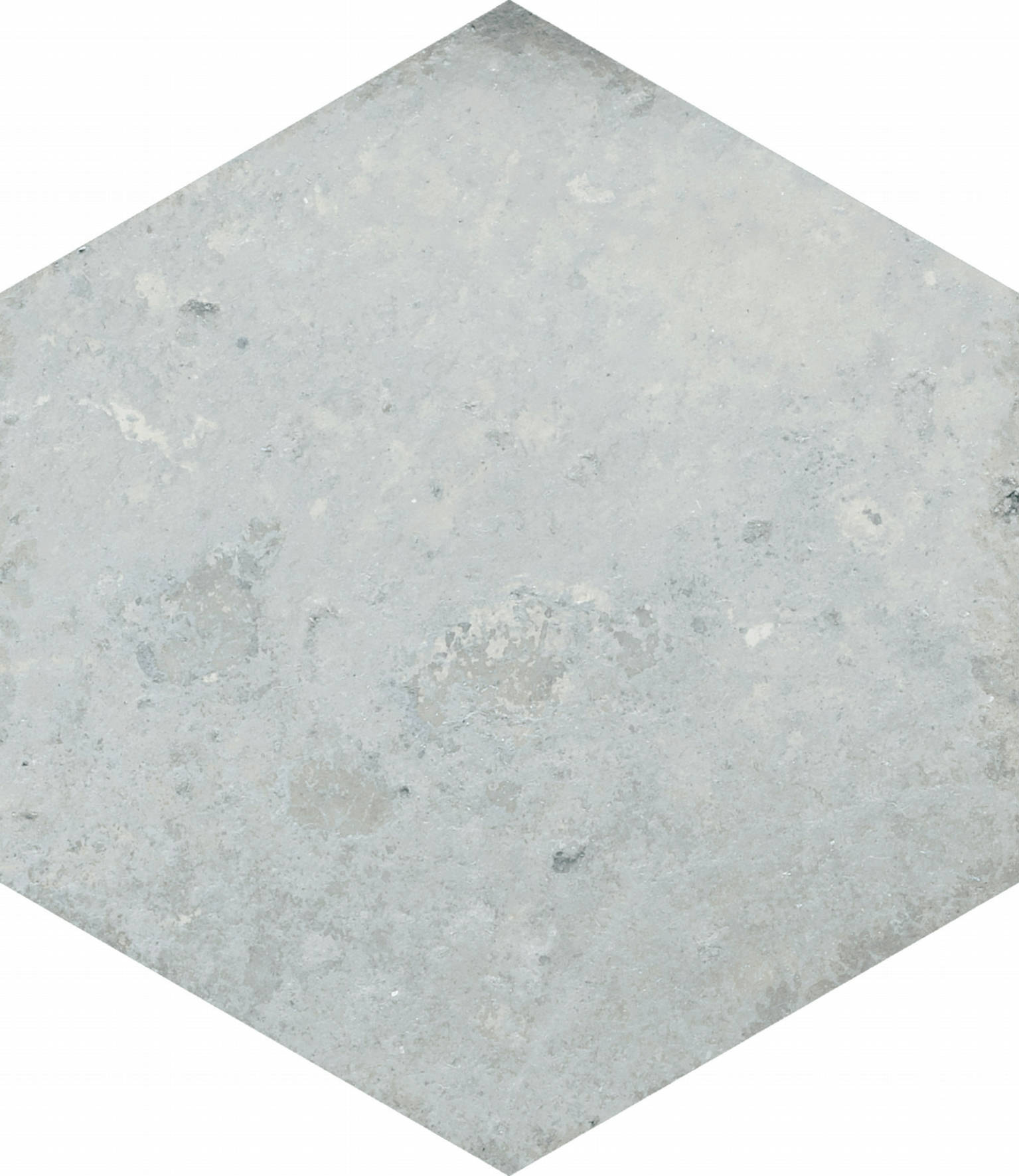 Alma 5.5X6.3” Grey Hexagon | Clon Digital Tile Catalog