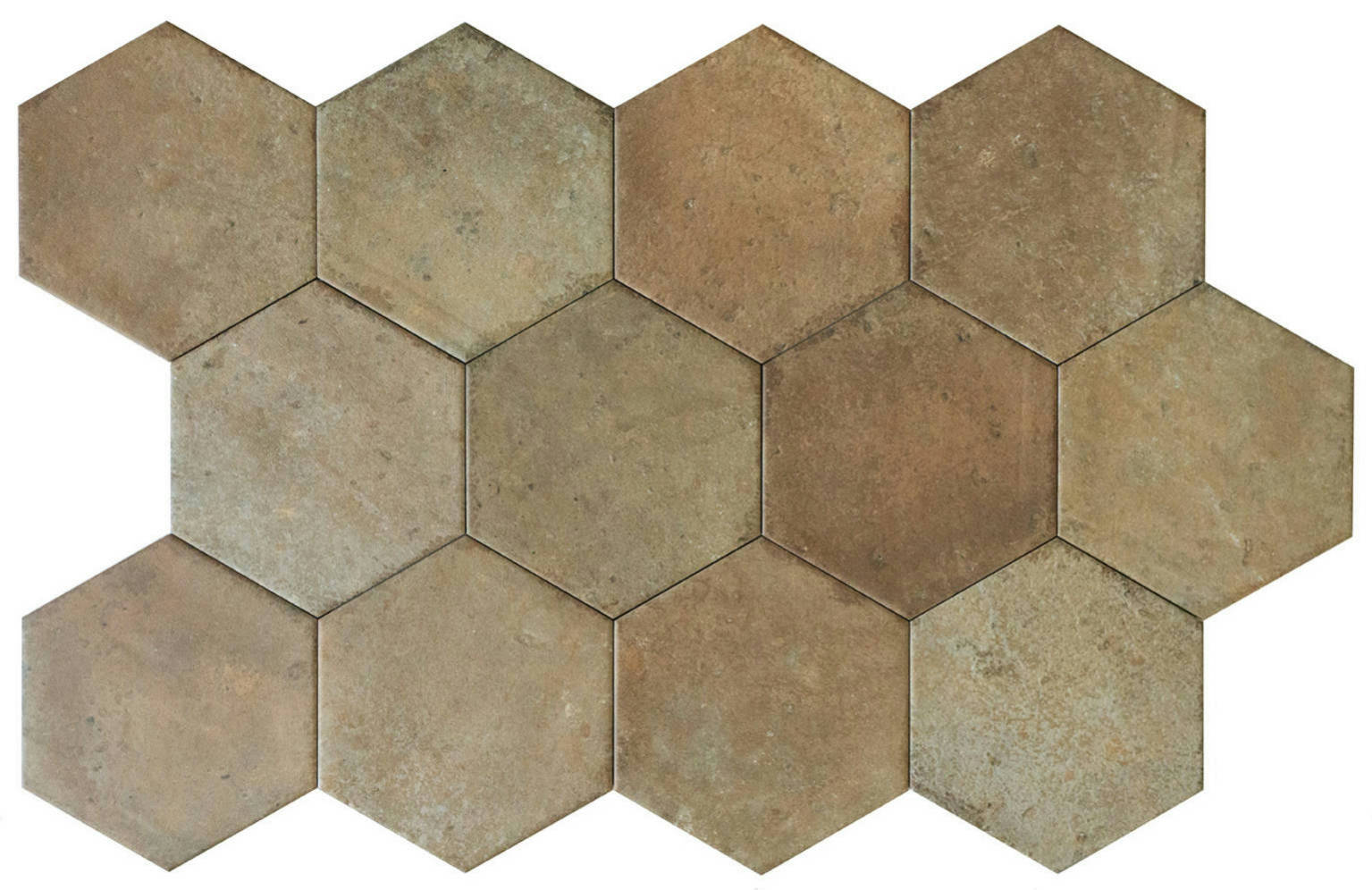 Alma 5.5X6.3” Terra Hexagon | Clon Digital Tile Catalog
